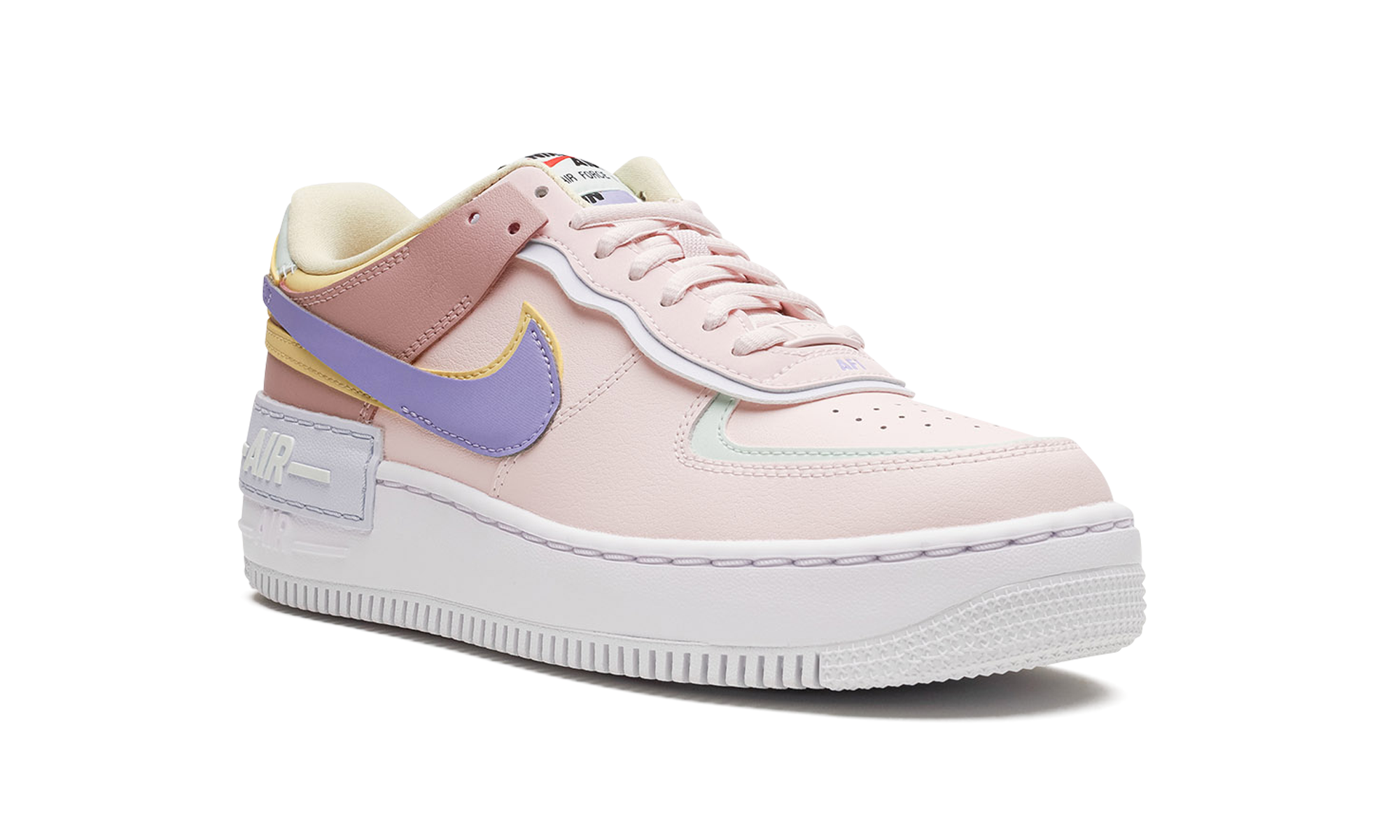 nike air force 1 low shadow light soft pink women s+CI0919-600+diagnol right view