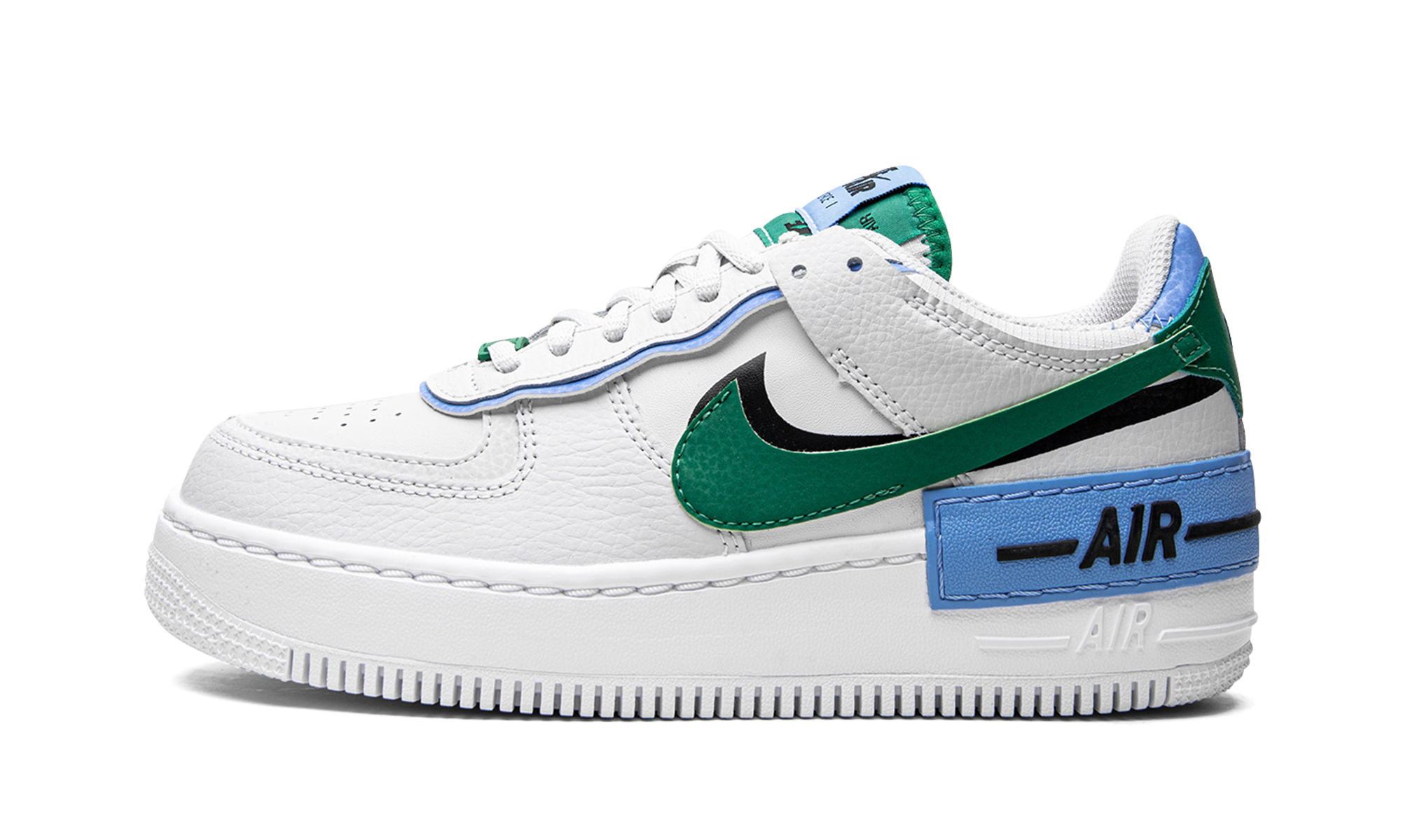 nike air force 1 low shadow malachite women s+CI0919-004+diagnol right view 1