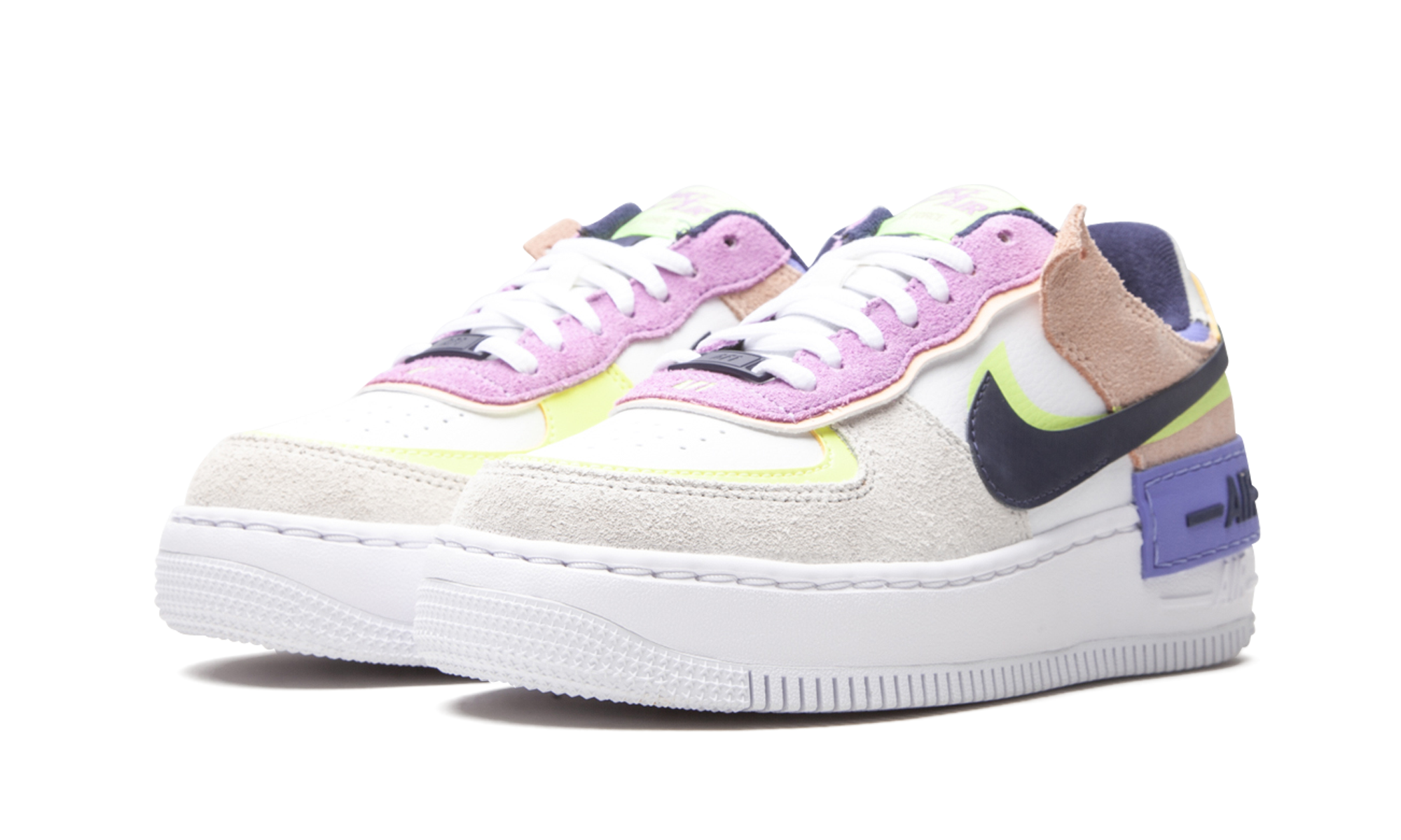 nike air force 1 low shadow photon dust crimson tint women s+CU8591-001+diagnol left view