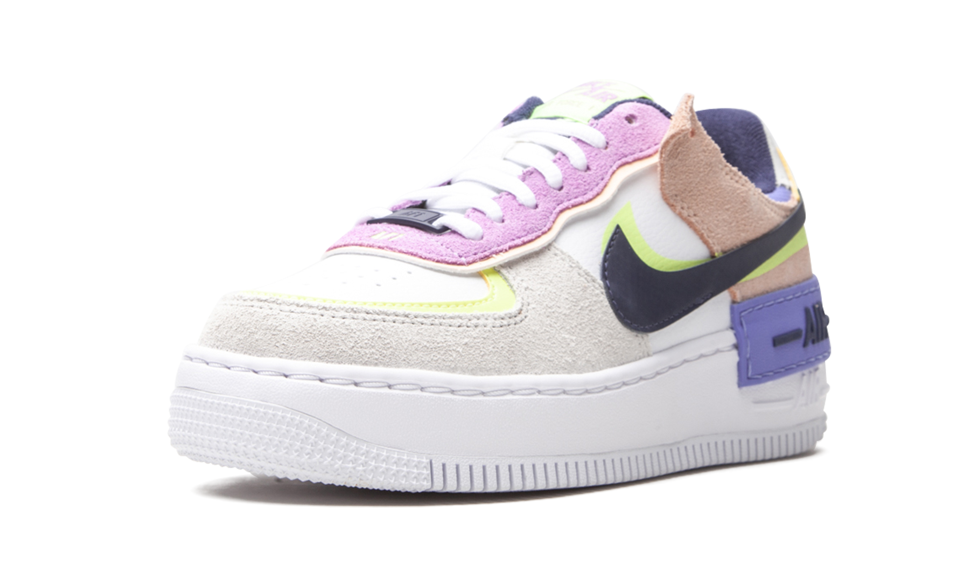 nike air force 1 low shadow photon dust crimson tint women s+CU8591-001+left diagnol single view