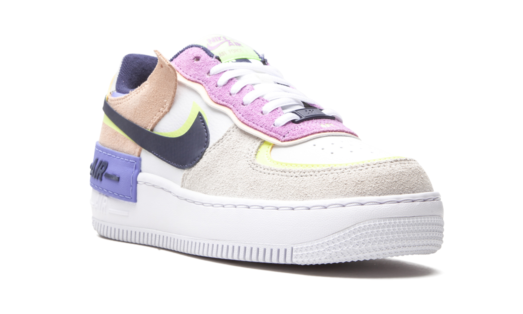 nike air force 1 low shadow photon dust crimson tint women s+CU8591-001+diagnol right view