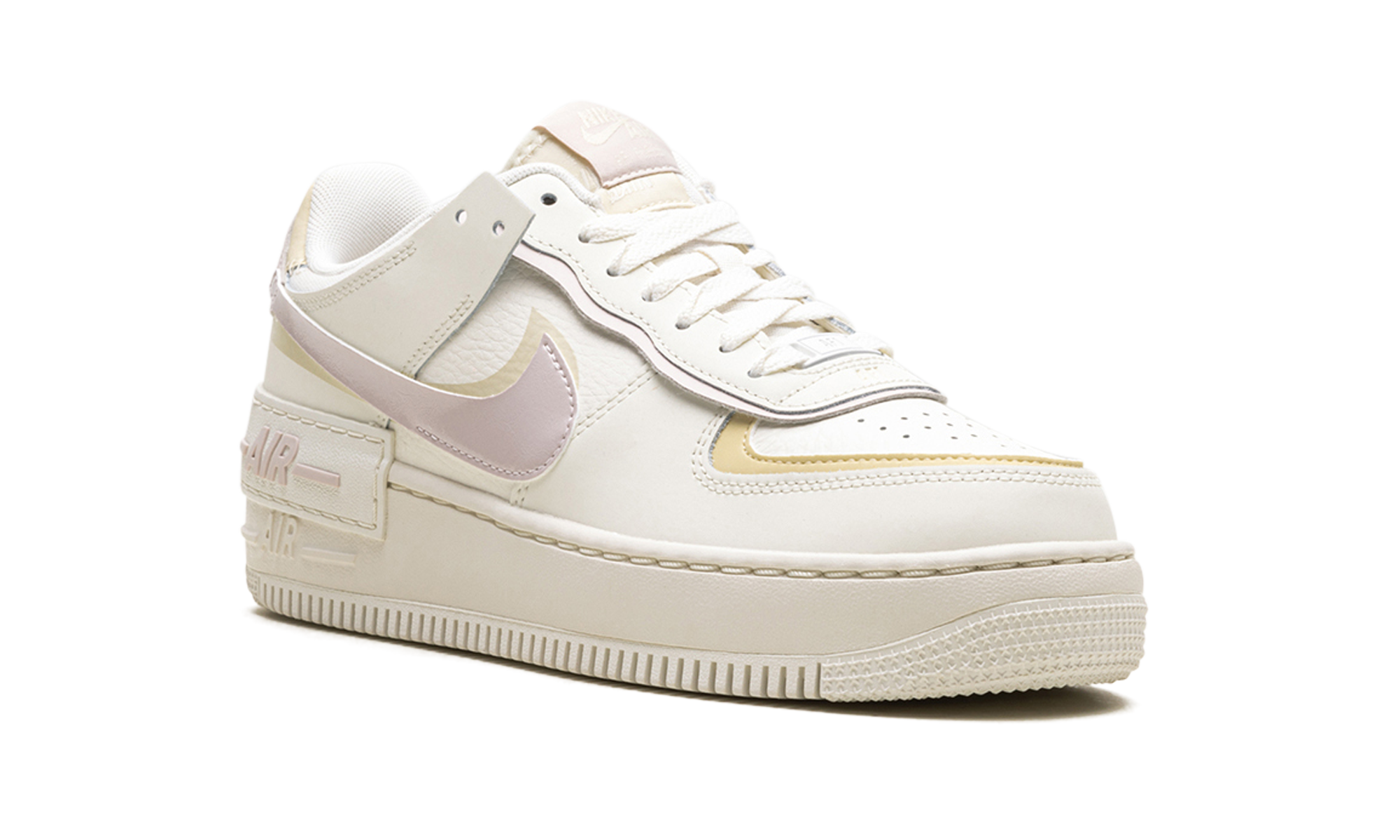 nike air force 1 low shadow sail platinum violet women s+DZ1847-104+diagnol right view