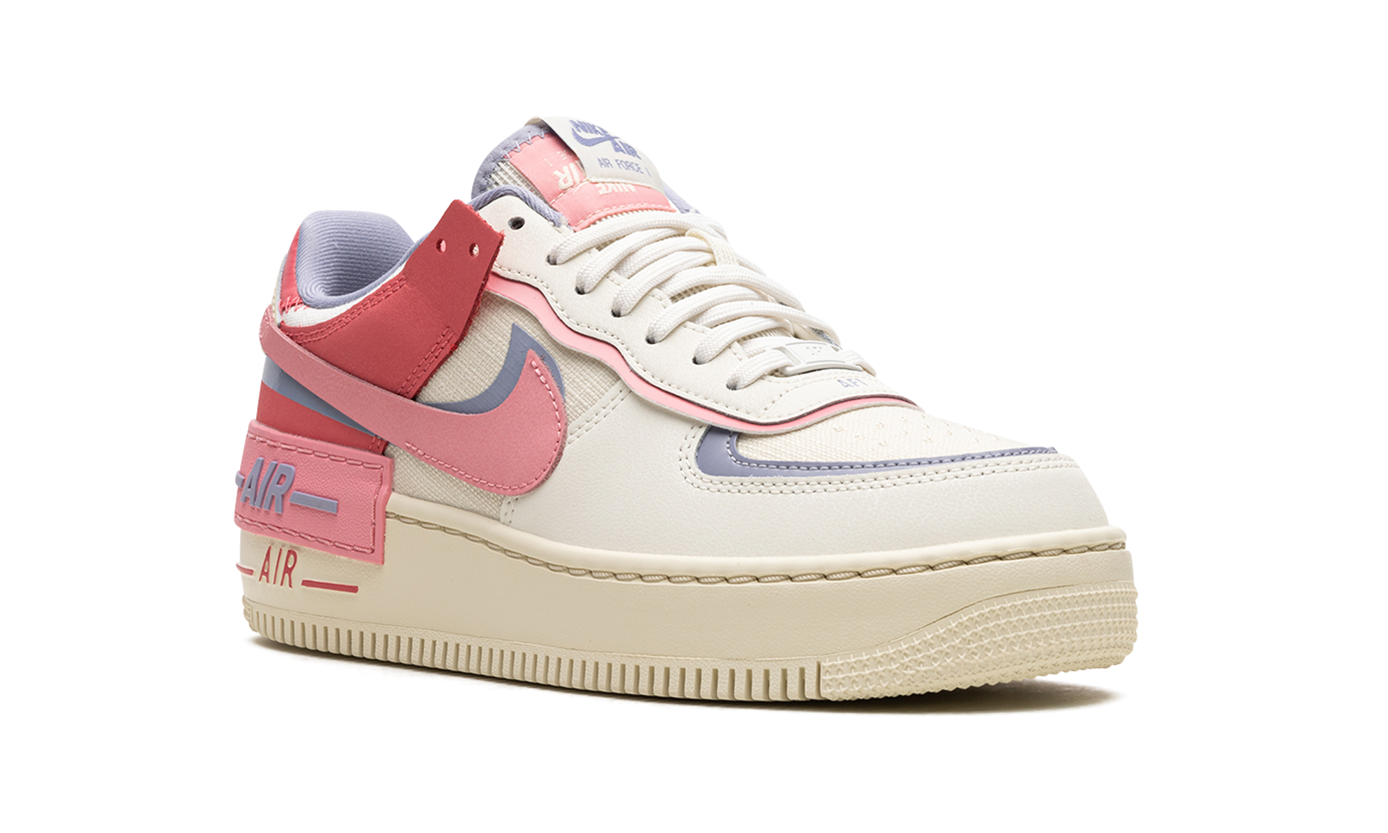 nike air force 1 low shadow sail sea coral women s+DV7449-101+diagnol right view