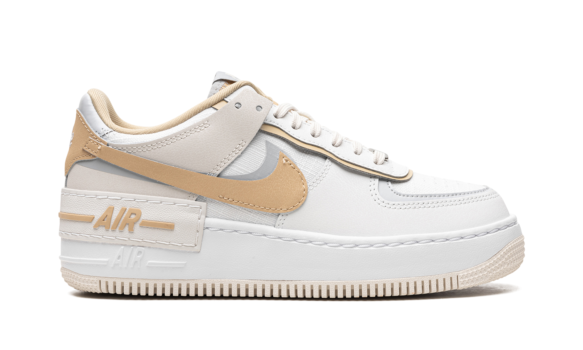 nike air force 1 low shadow sail tan women s+DV7449-100+right view