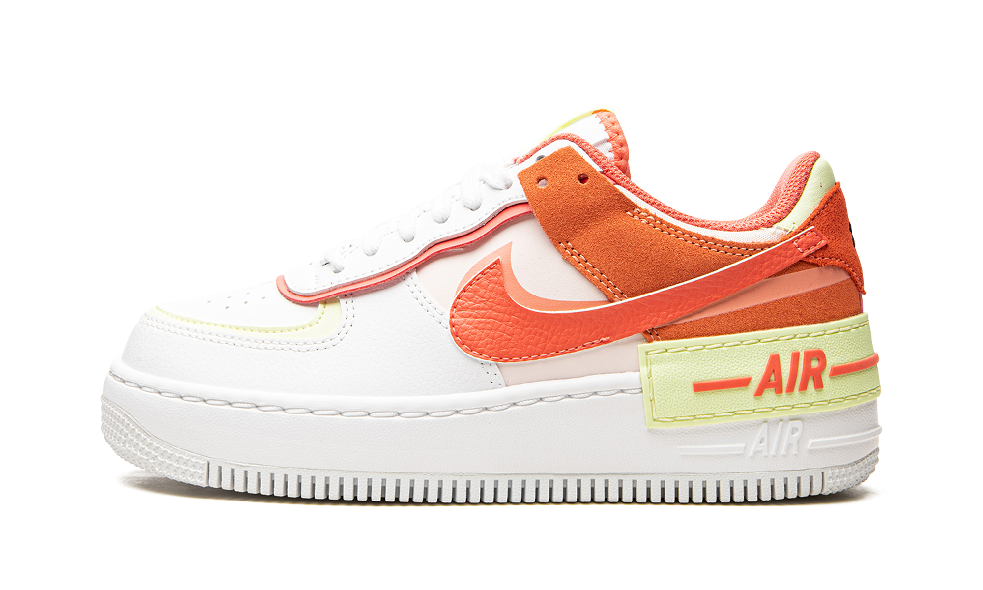 nike air force 1 low shadow white magic ember women s+CI0919-110+diagnol right view 1