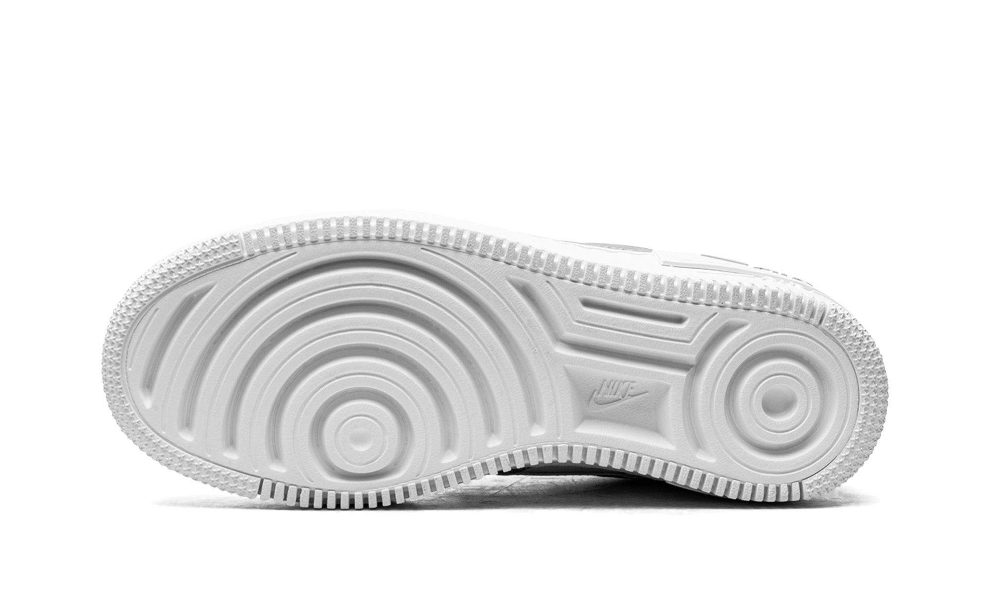 nike air force 1 low shadow white pure platinum metallic silver women s+CI0919-119+bottom view