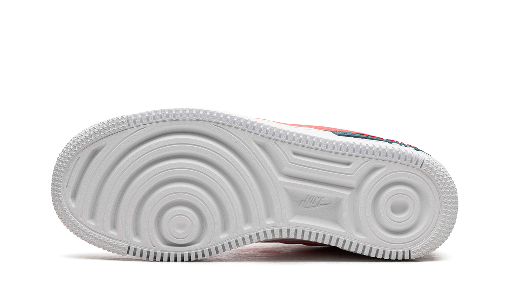 nike air force 1 low shadow white solar red women s+DB3902-100+bottom view