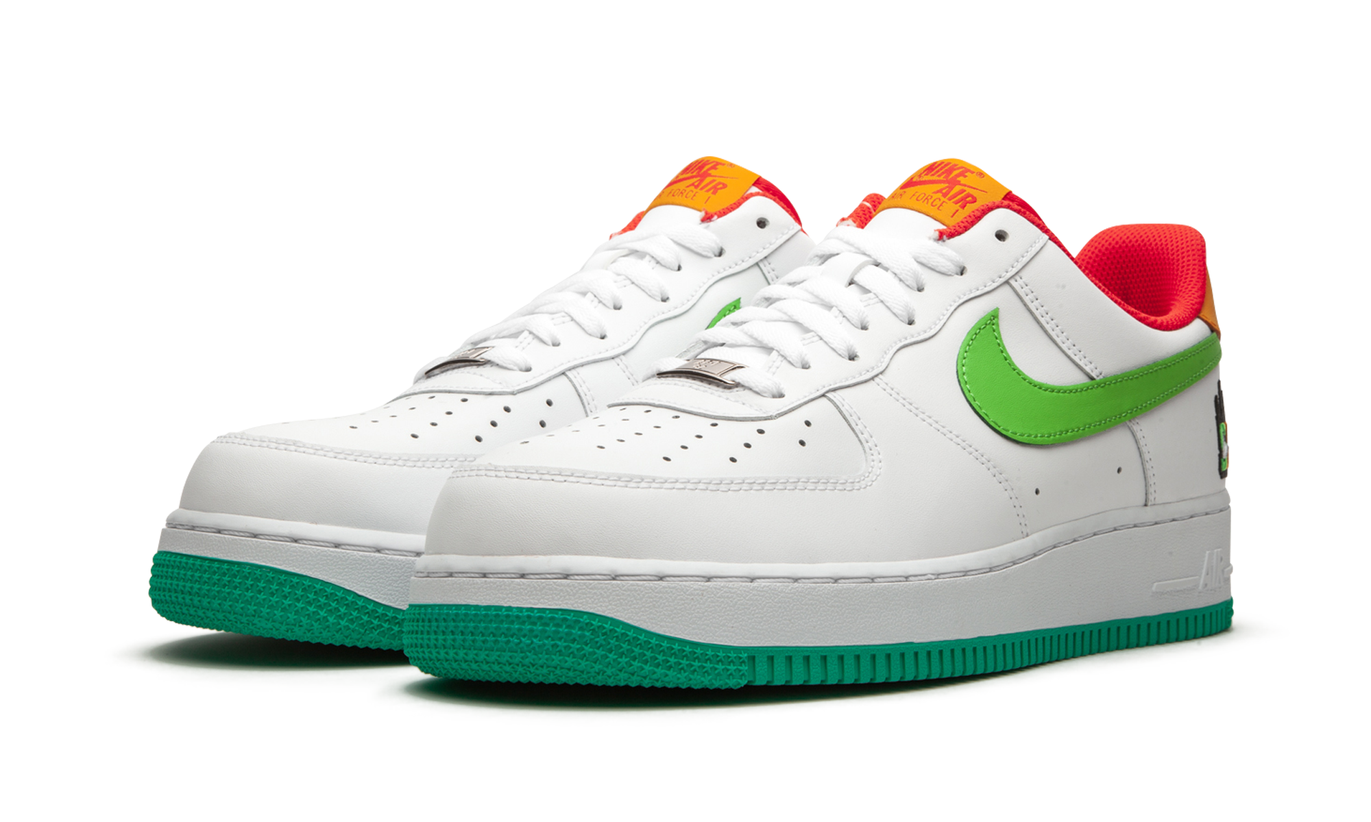 nike air force 1 low shibuya white+CQ7506-146+diagnol left view