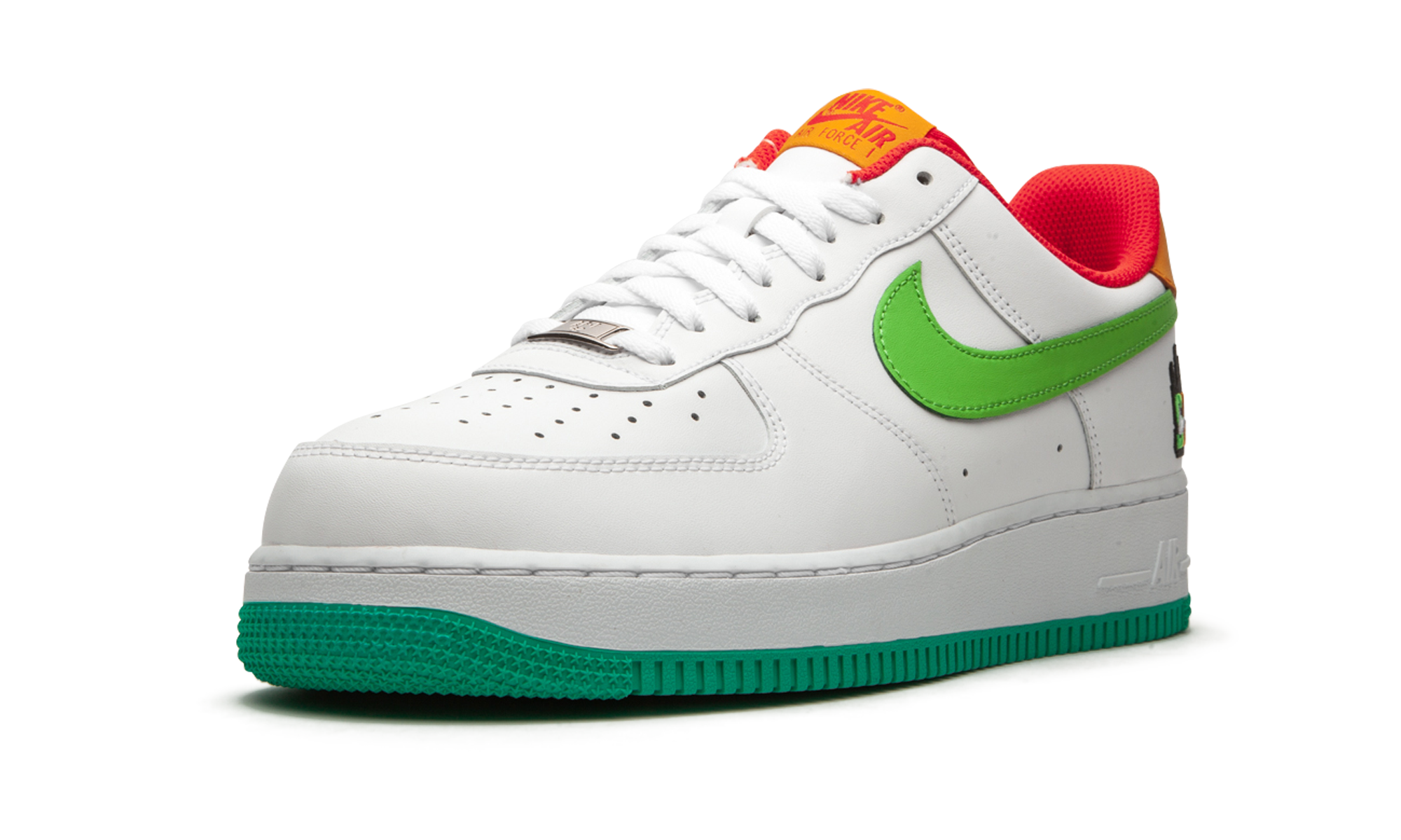 nike air force 1 low shibuya white+CQ7506-146+left diagnol single view