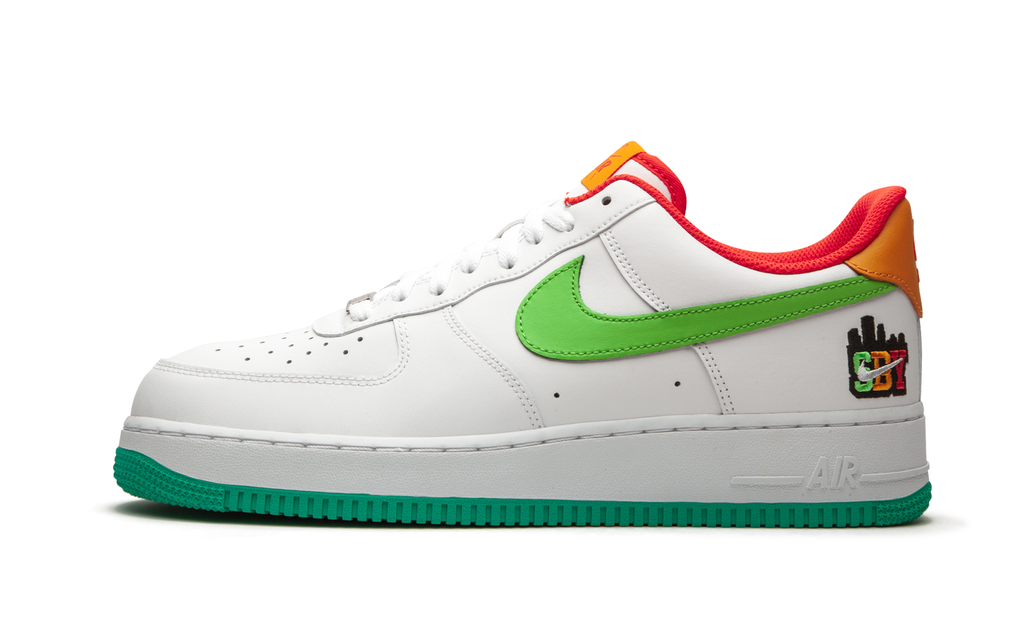 nike air force 1 low shibuya white+CQ7506-146+diagnol right view 1