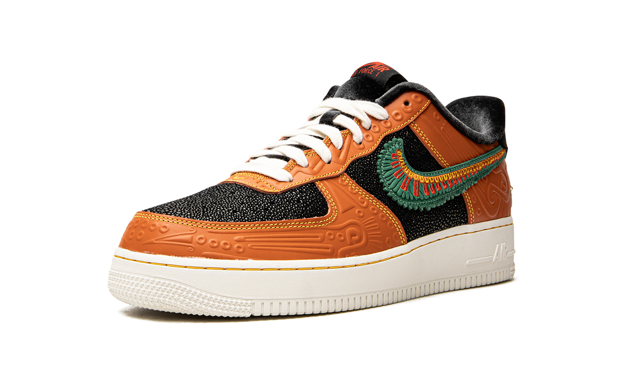 nike air force 1 low siempre familia+DO2157-816+left diagnol single view