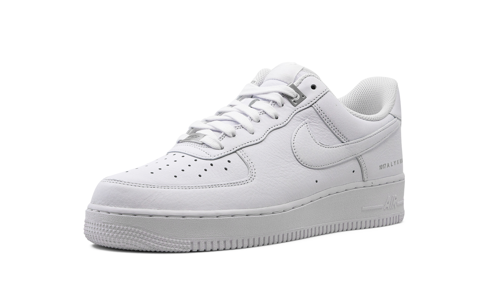 nike air force 1 low sp 1017 alyx 9sm white+FJ4908-100+left diagnol single view