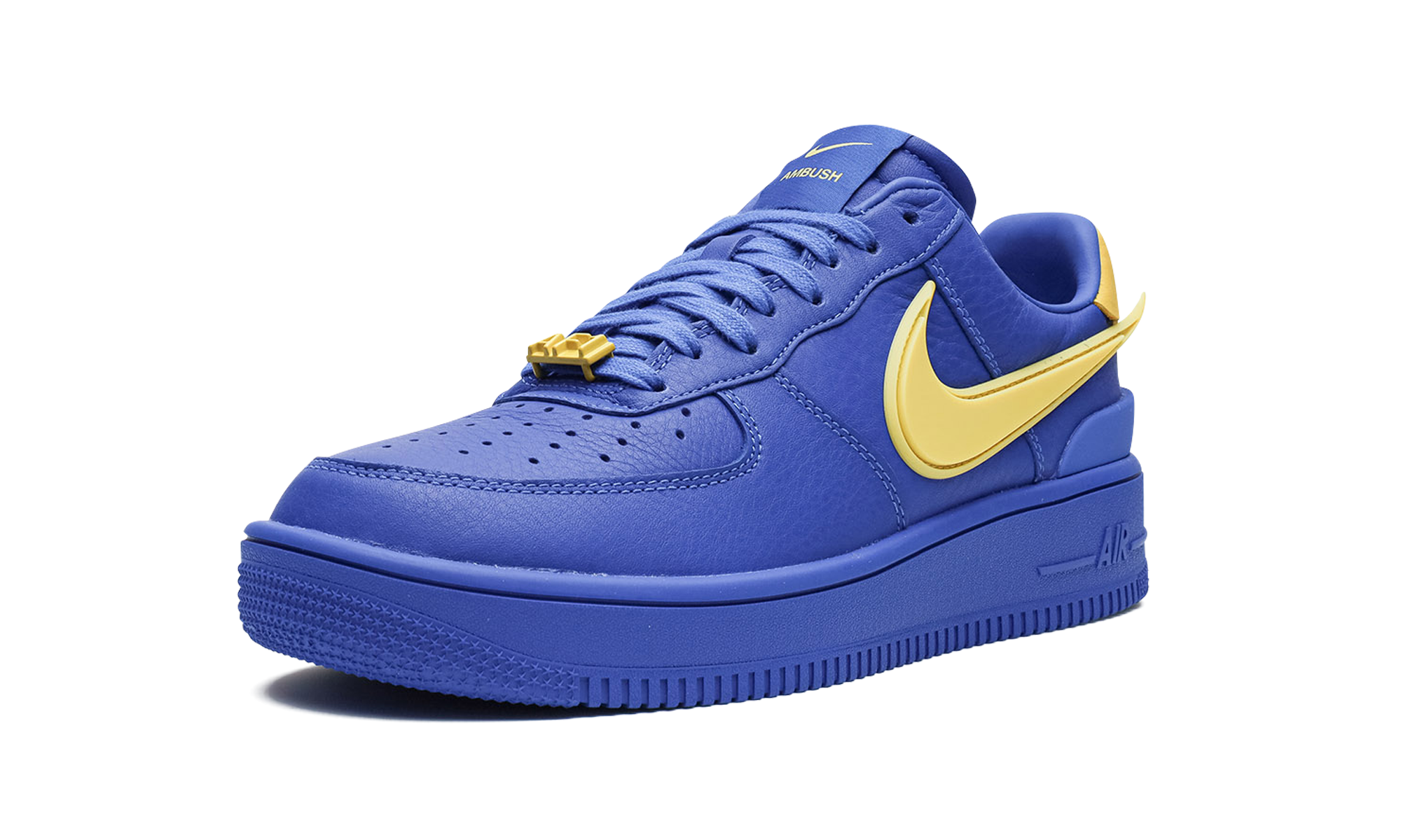nike air force 1 low sp ambush game royal+DV3464-400+left diagnol single view