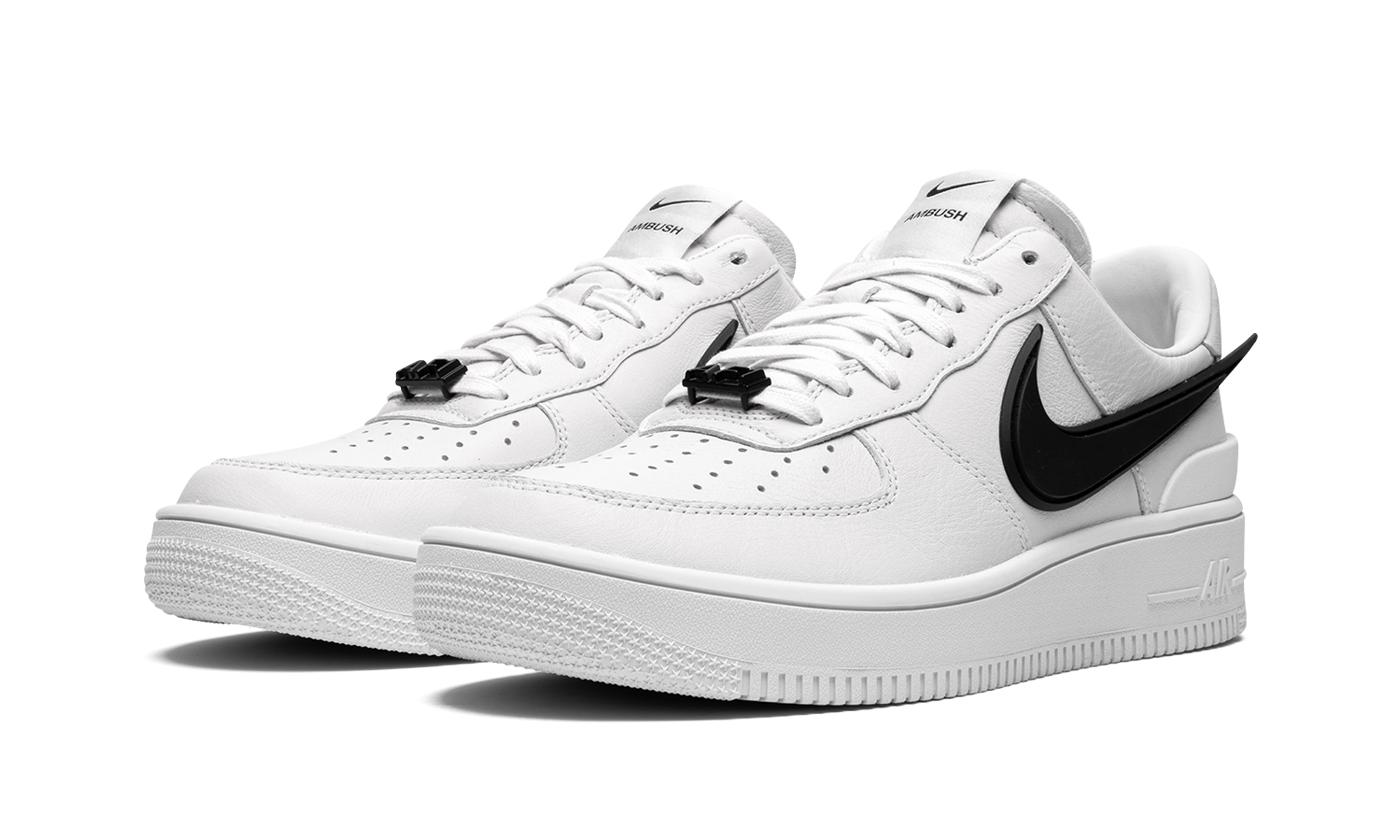 nike air force 1 low sp ambush phantom+DV3464-002+diagnol left view
