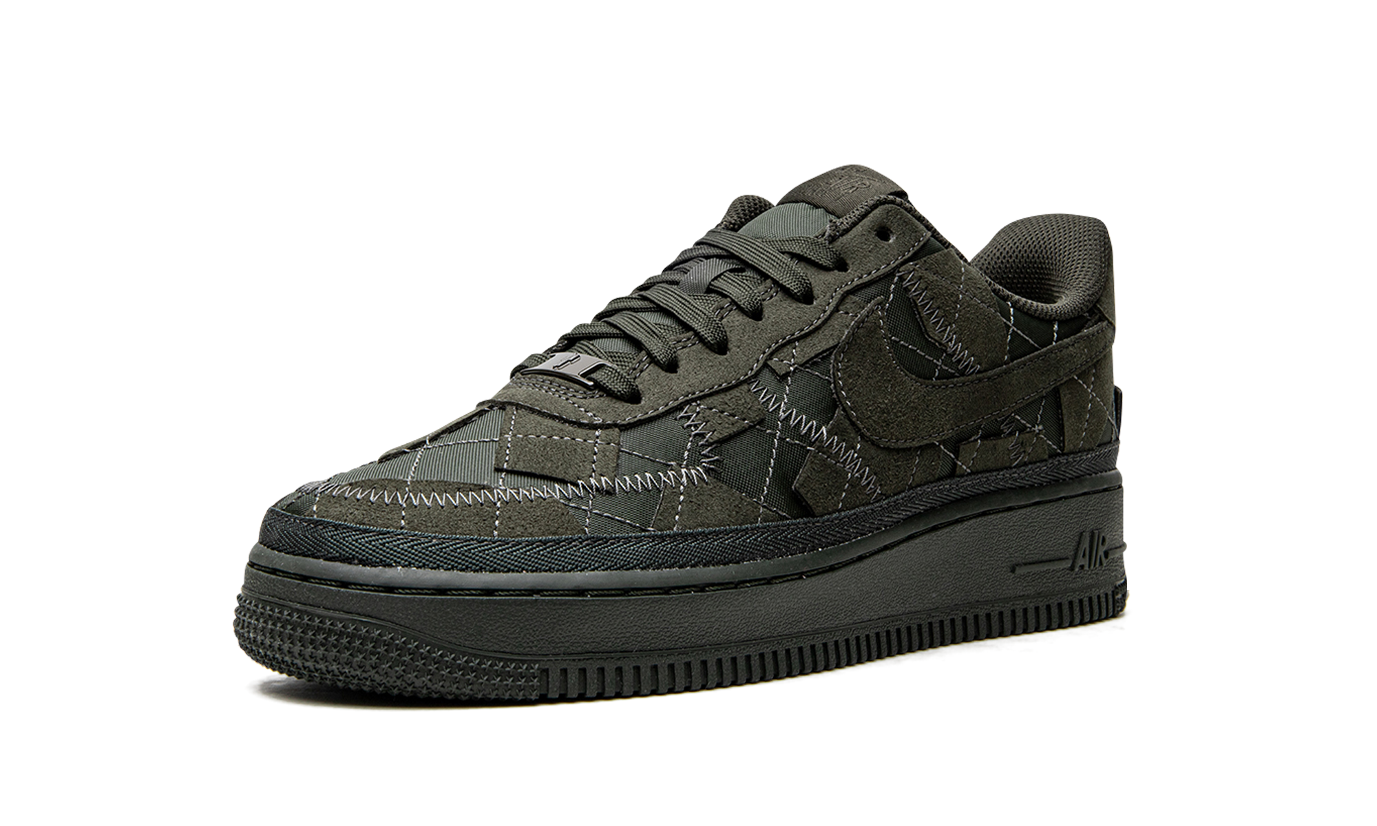 nike air force 1 low sp billie eilish sequoia+DQ4137-300+left diagnol single view