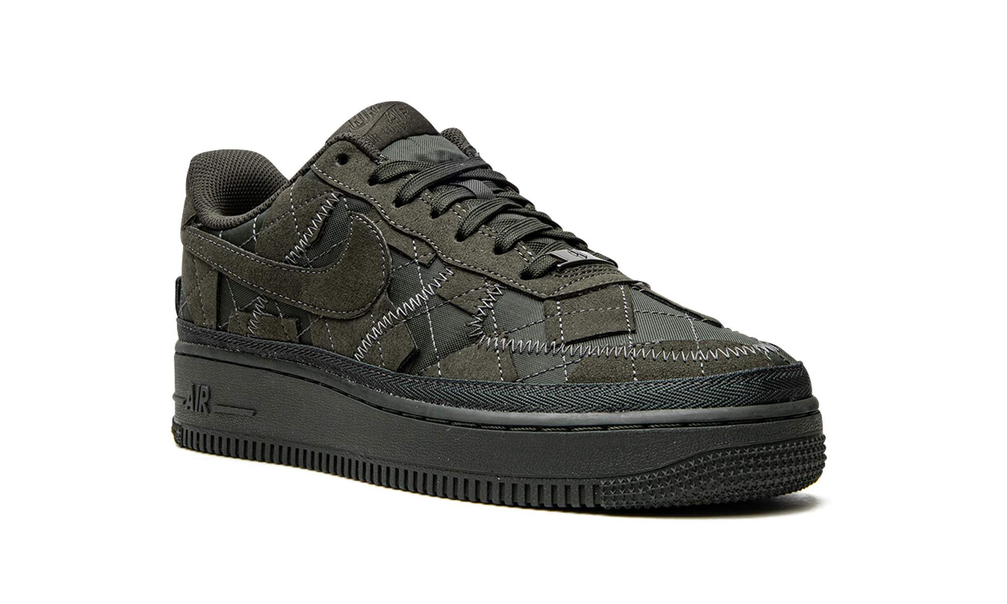 nike air force 1 low sp billie eilish sequoia+DQ4137-300+diagnol right view