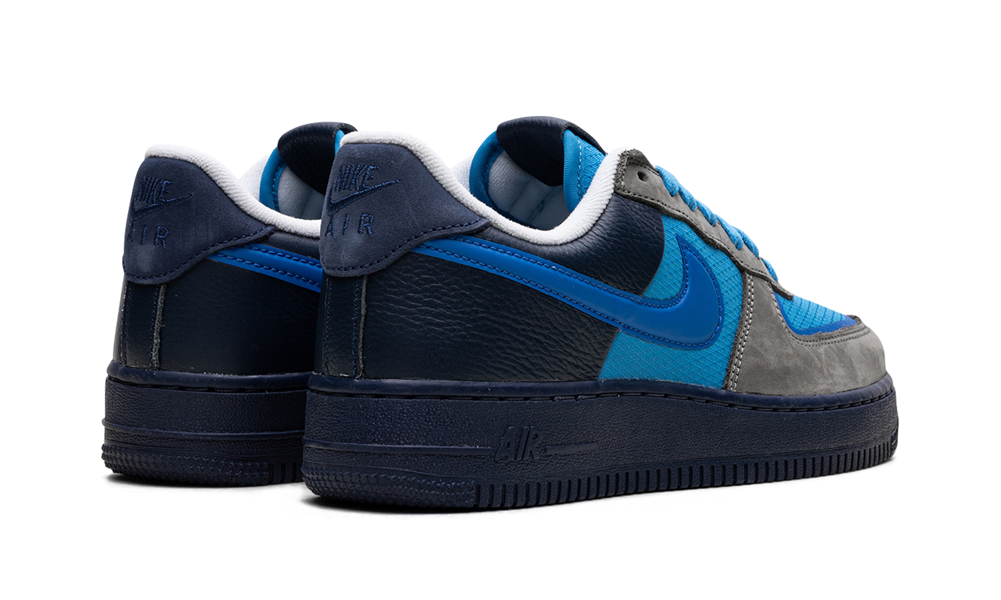 nike air force 1 low sp stash 2024+HF5516-001+diagnol right behind view