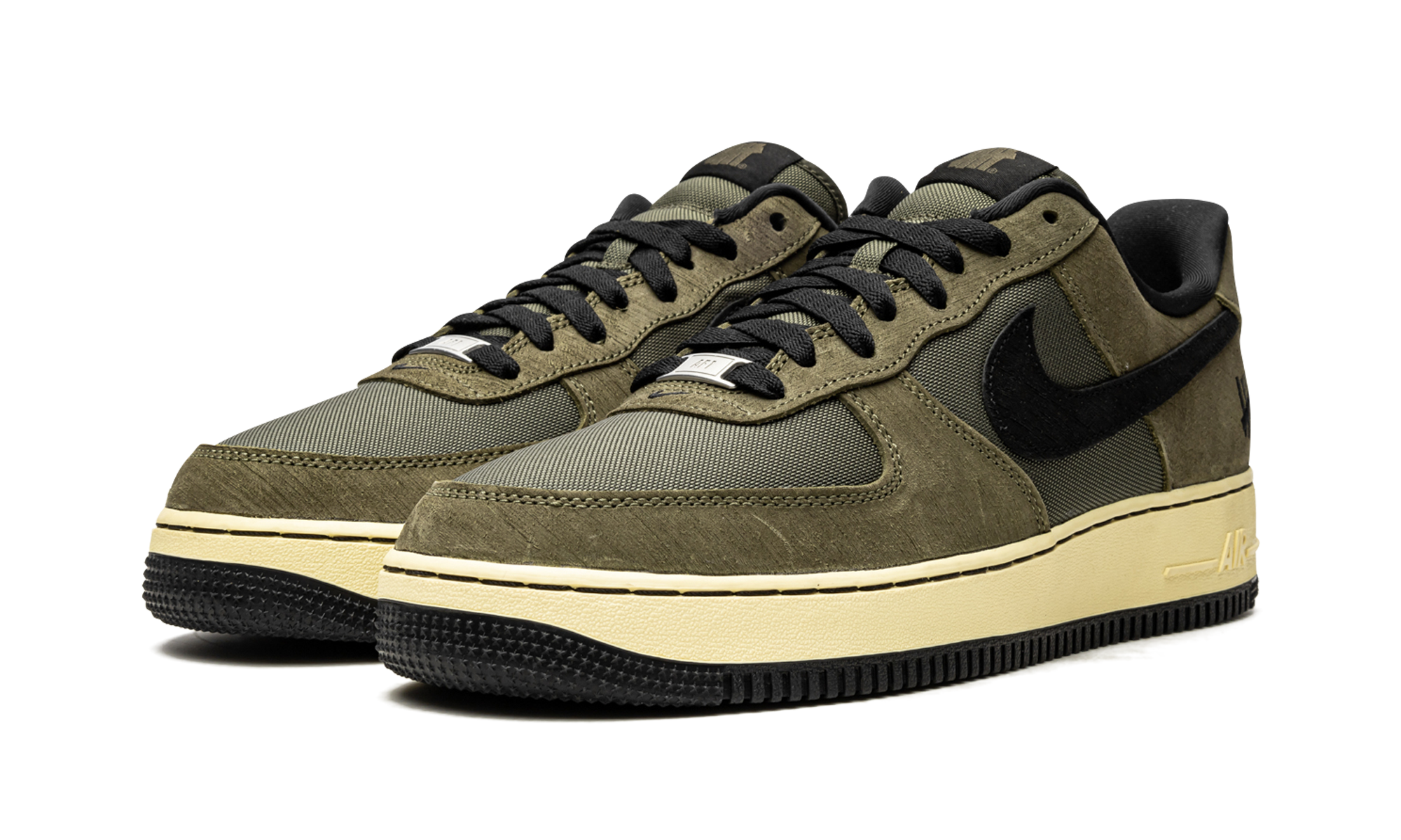 nike air force 1 low sp undefeated ballistic dunk vs af1+DH3064-300+diagnol left view
