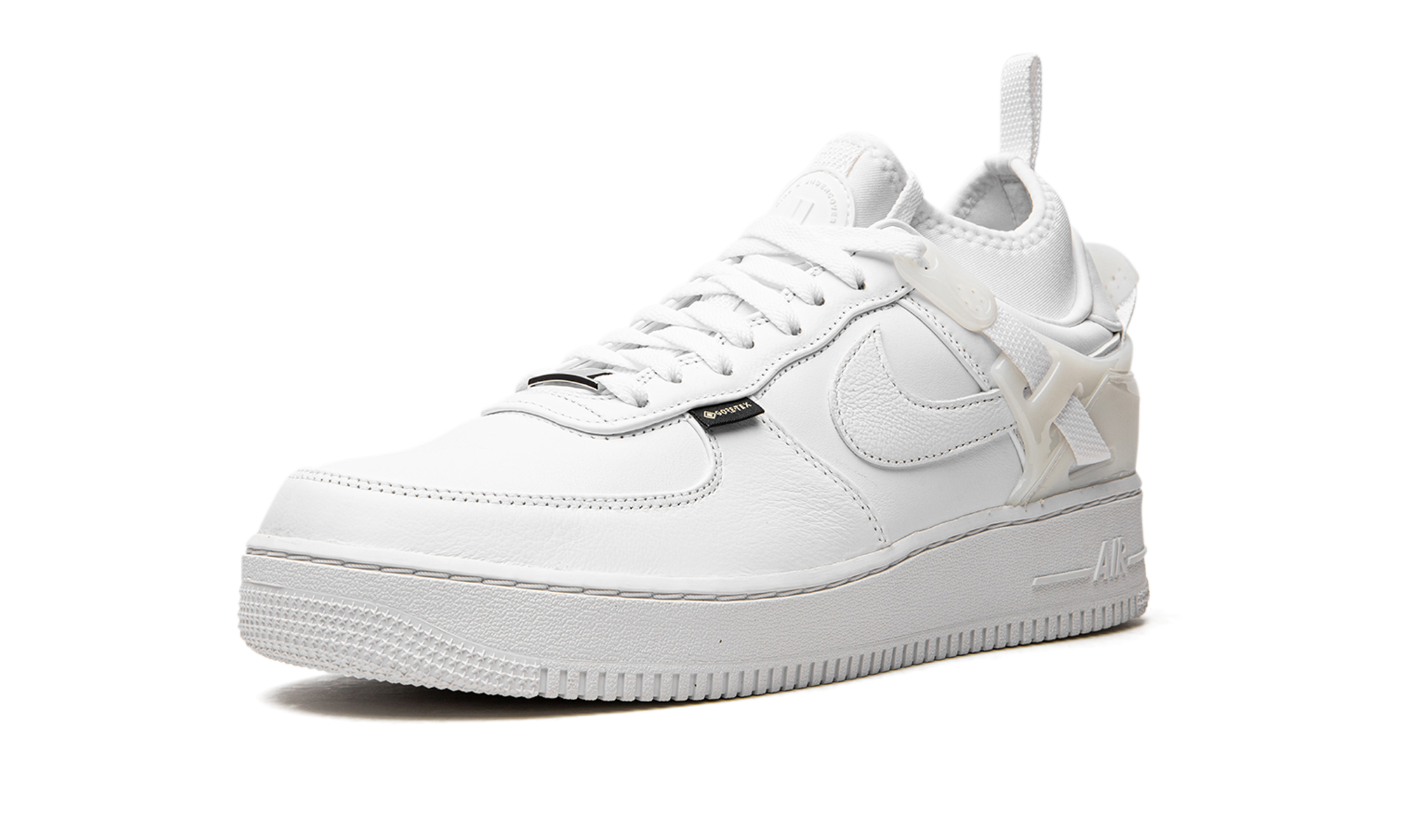 nike air force 1 low sp undercover white+DQ7558-101+left diagnol single view