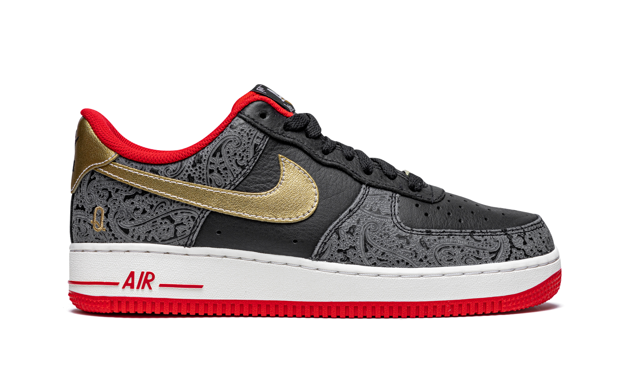 nike air force 1 low spades+DJ5184-001+right view