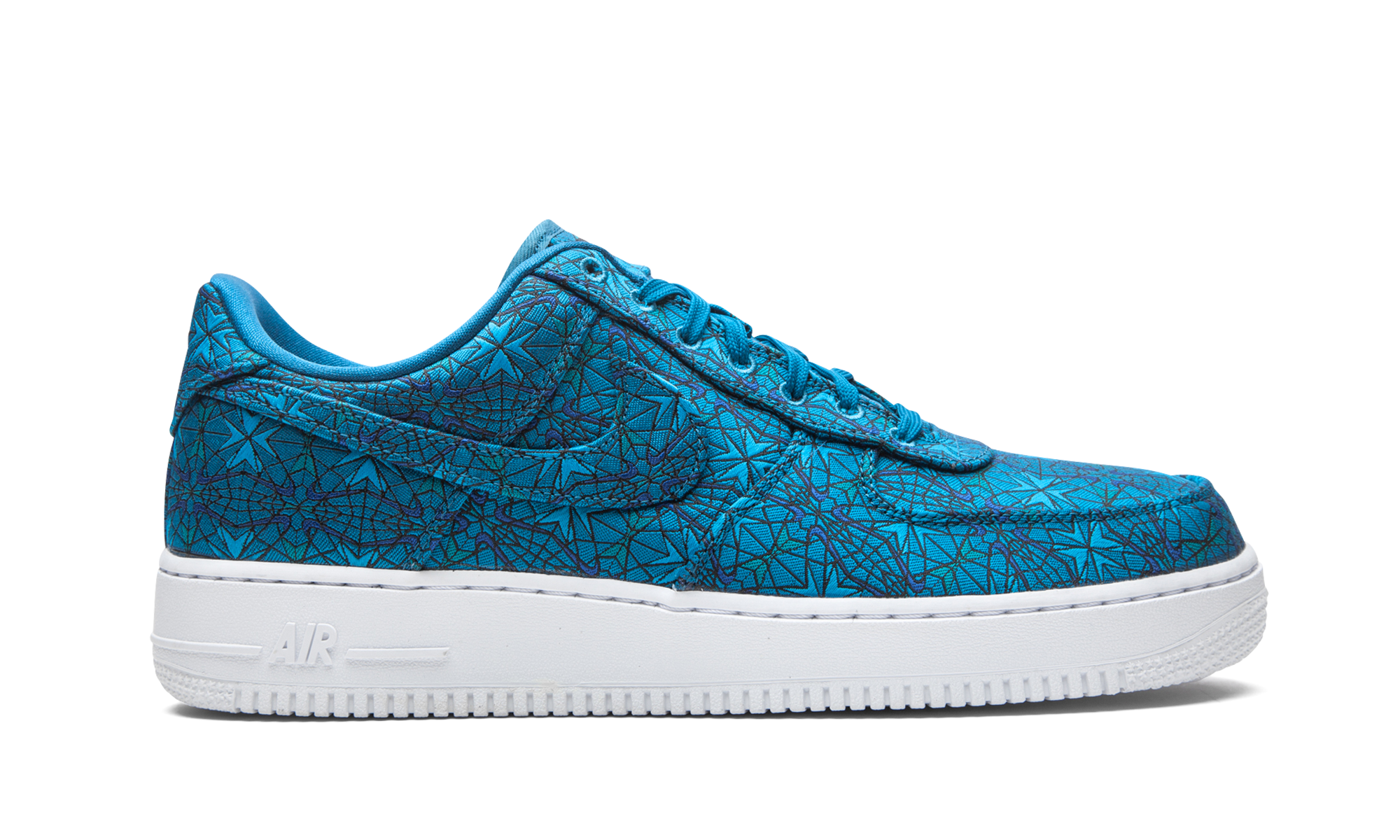 nike air force 1 low stained glass green abyss+AT4144-300+right view