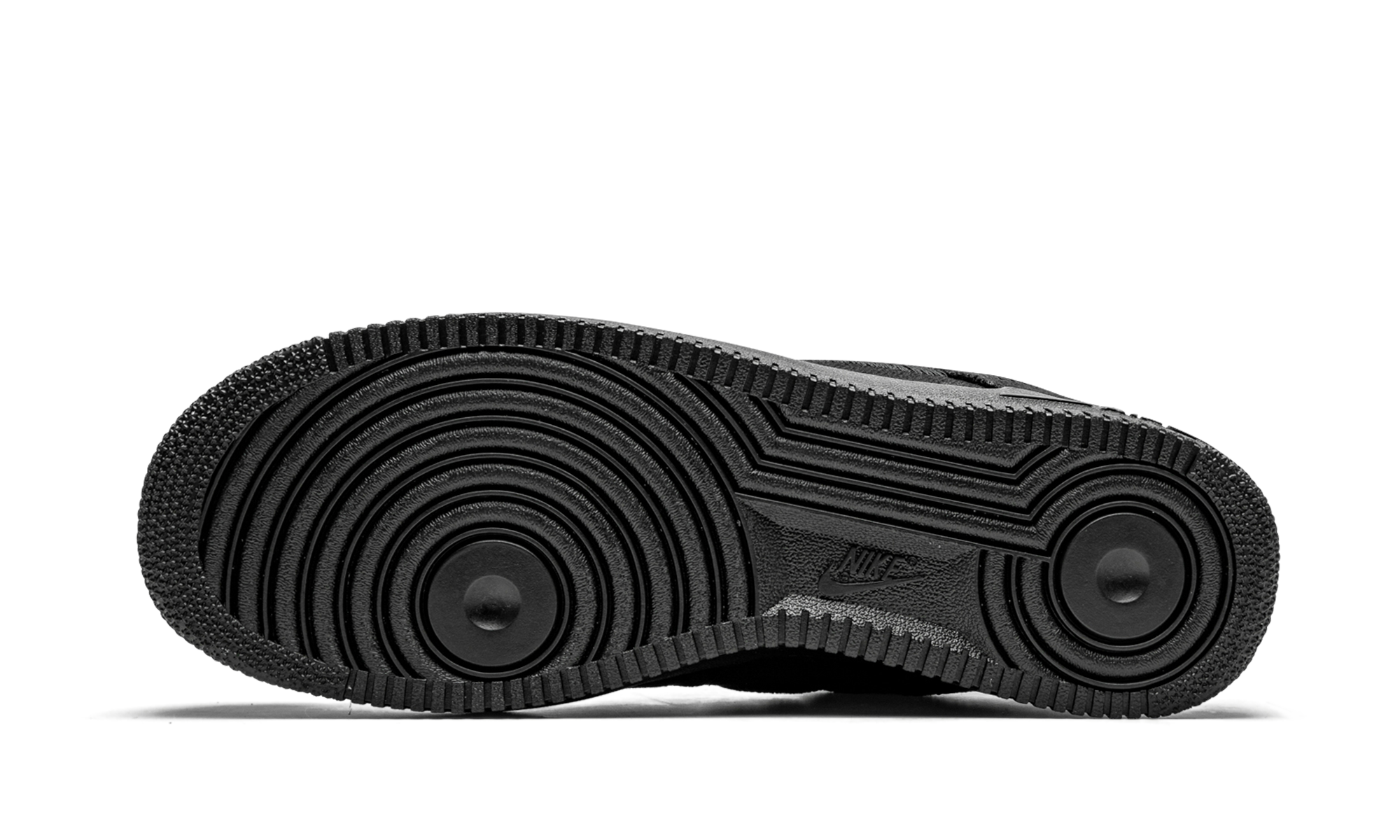 nike air force 1 low stussy black+CZ9084-001+bottom view