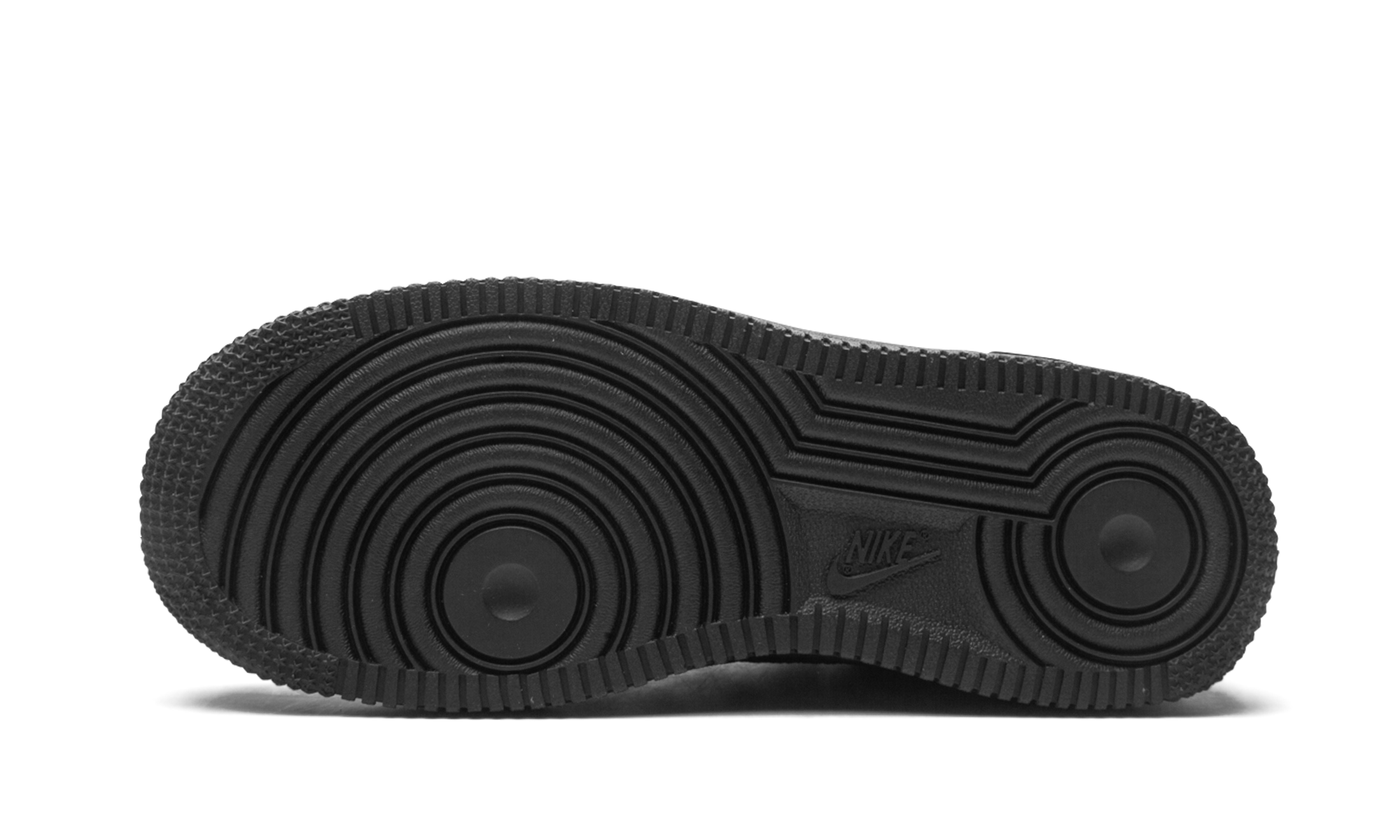 nike air force 1 low stussy black ps+DD1578-001+bottom view