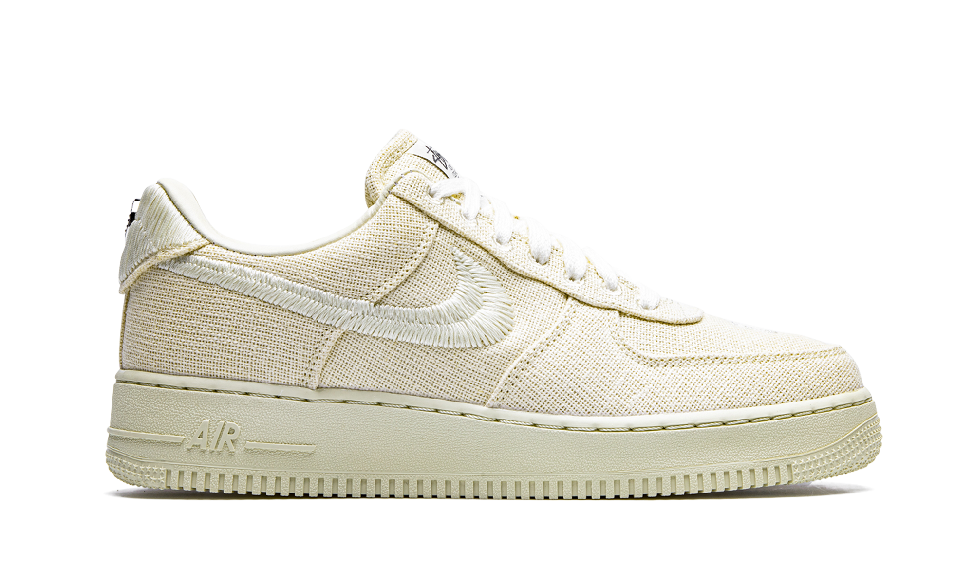 nike air force 1 low stussy fossil+CZ9084-200+right view