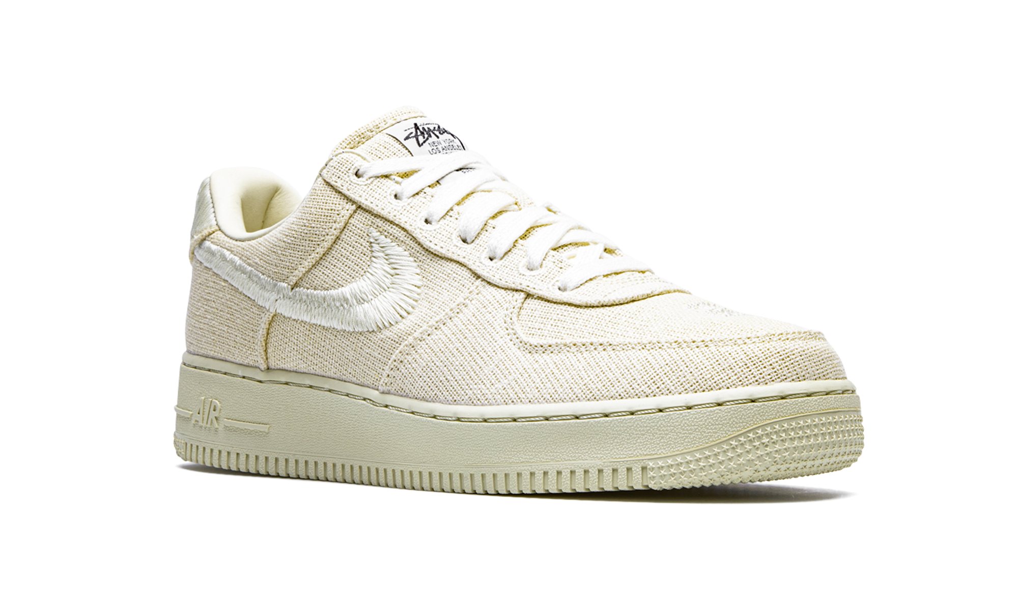 nike air force 1 low stussy fossil+CZ9084-200+diagnol right view