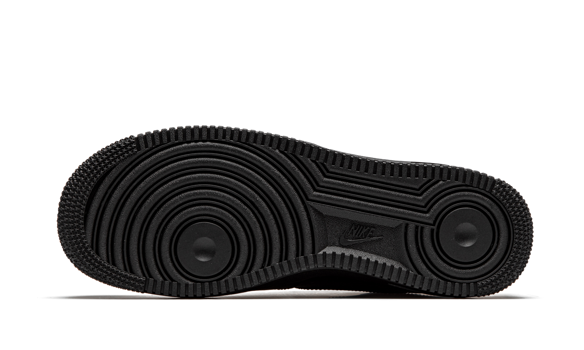 nike air force 1 low supreme black+CU9225-001+bottom view