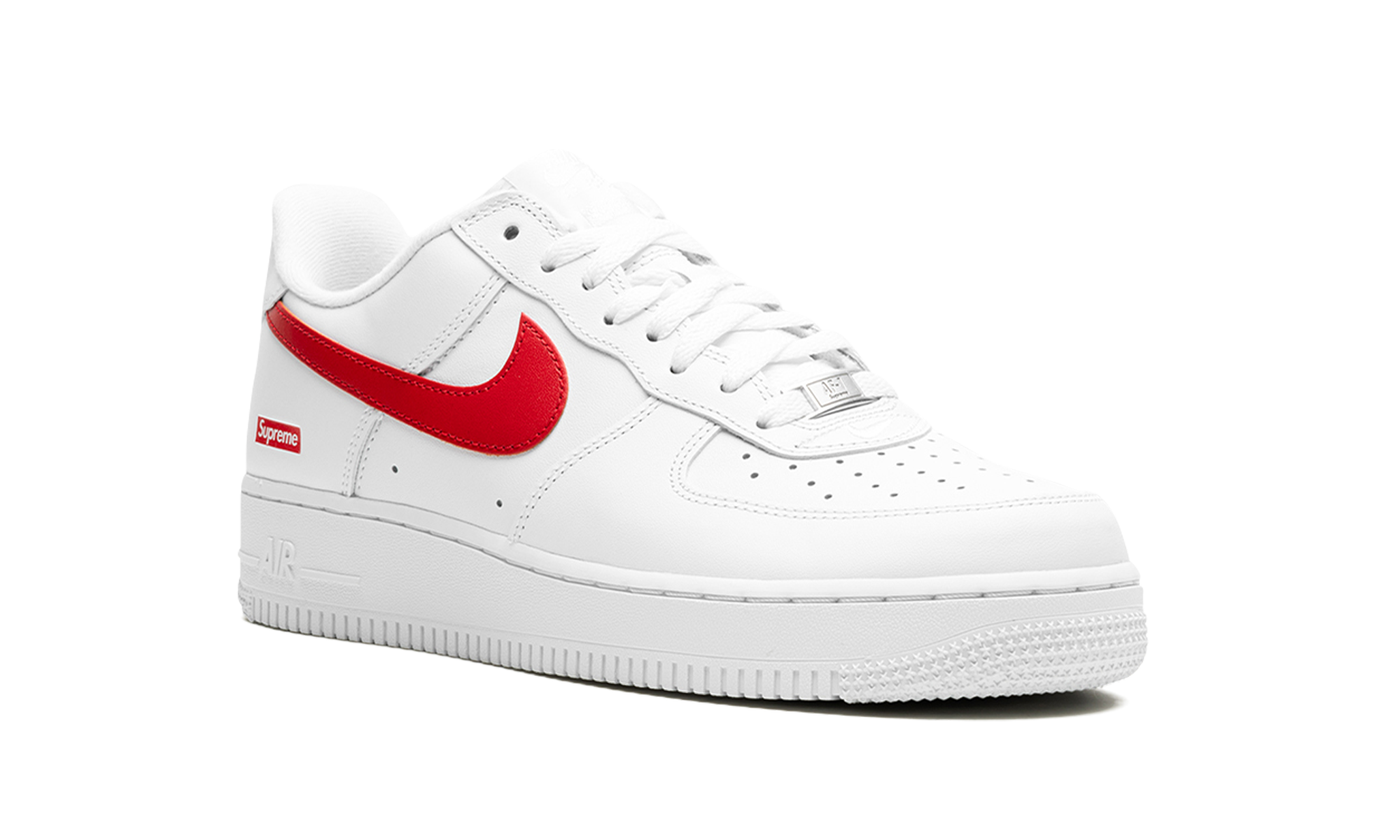 nike air force 1 low supreme shanghai+CU9225-101+diagnol right view