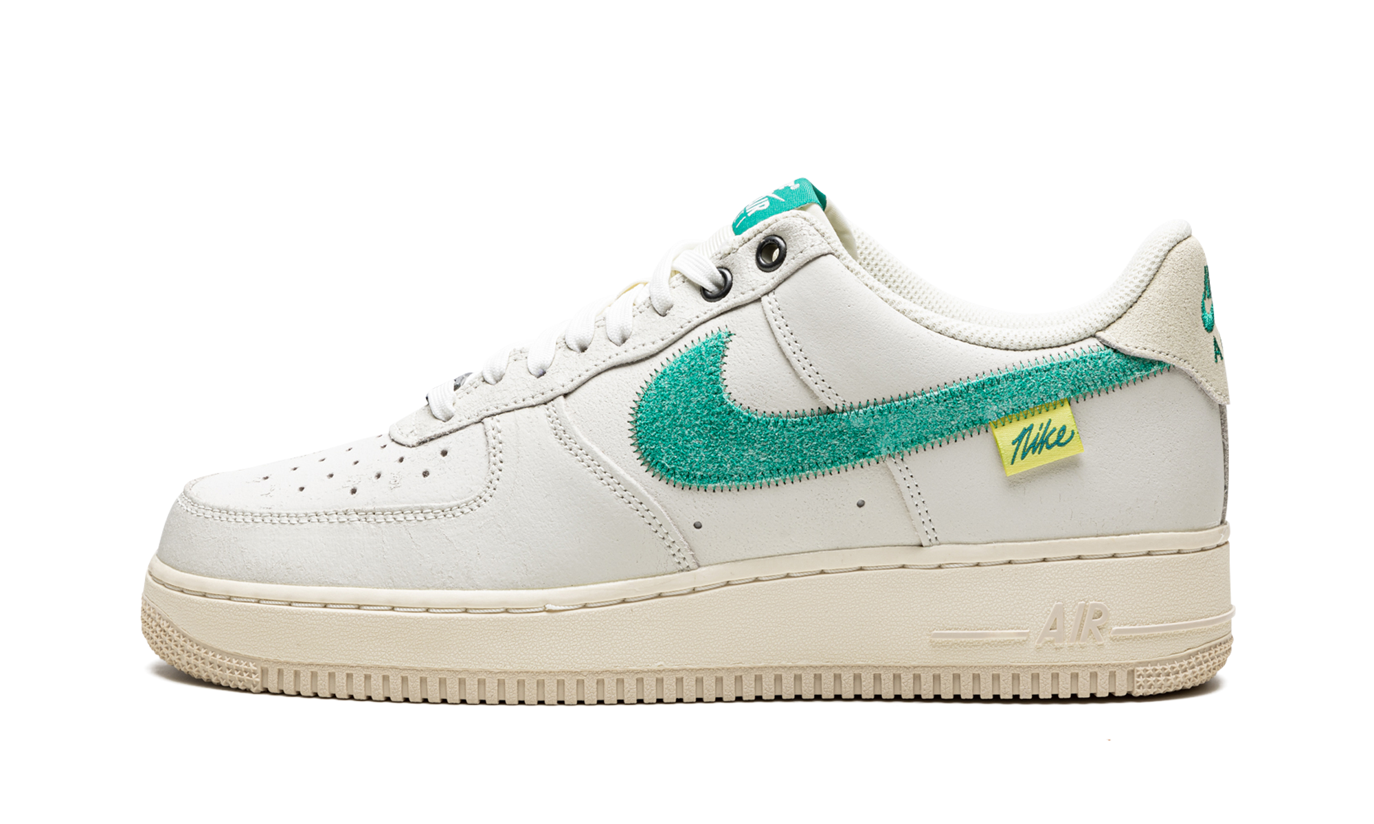 nike air force 1 low test of time sail green+DO5876-100+diagnol right view 1
