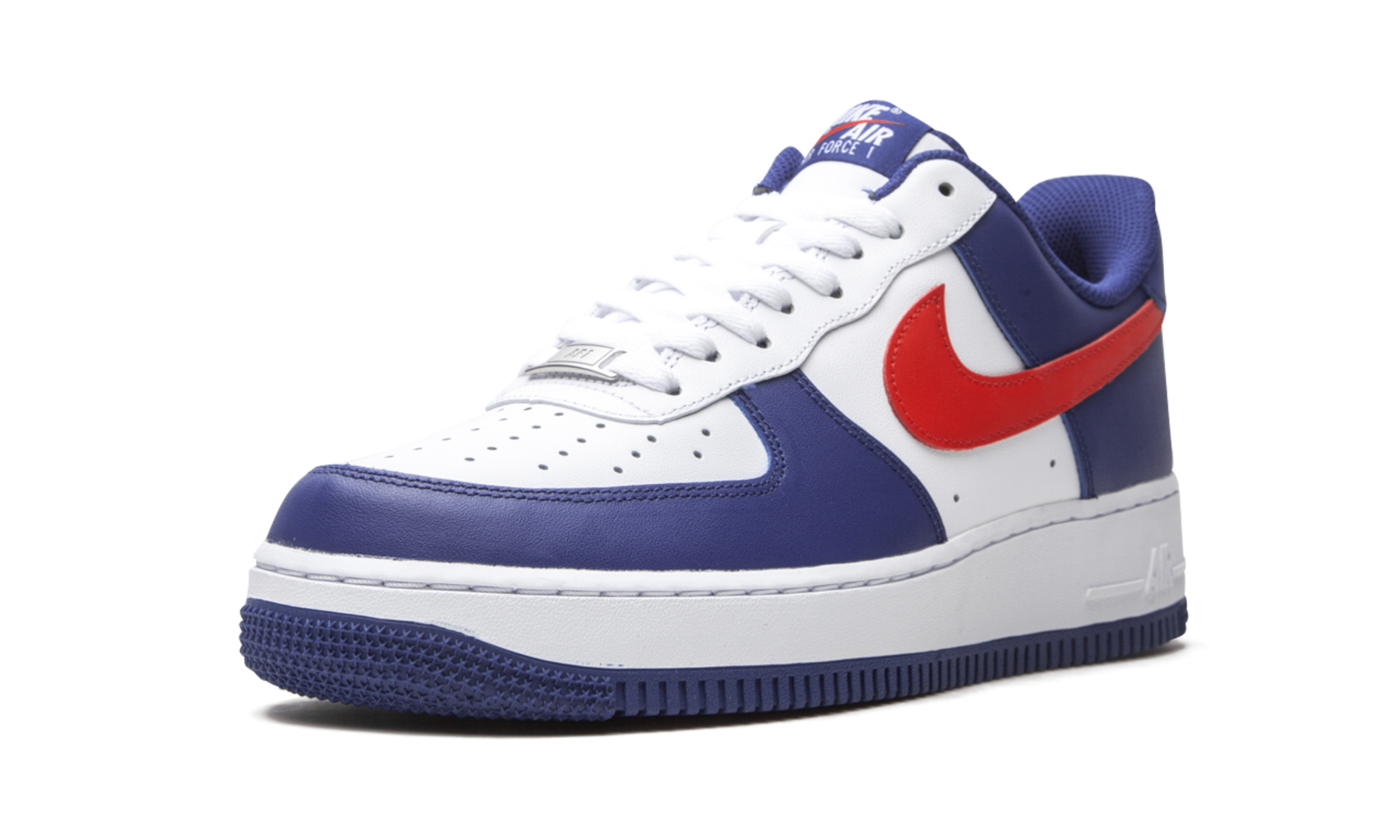 nike air force 1 low usa 2020+CZ9164-100+left diagnol single view