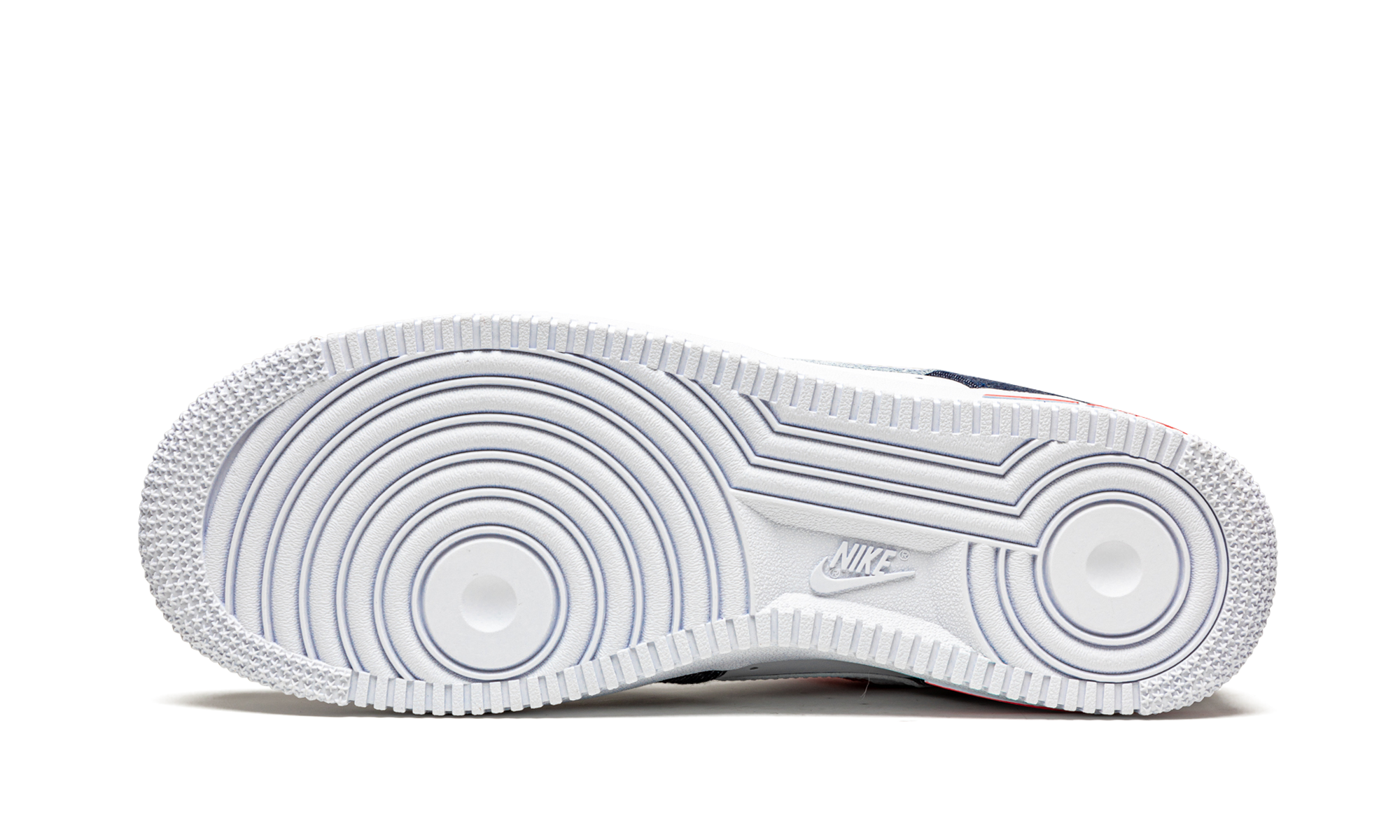 nike air force 1 low usa denim+DJ5174-100+bottom view