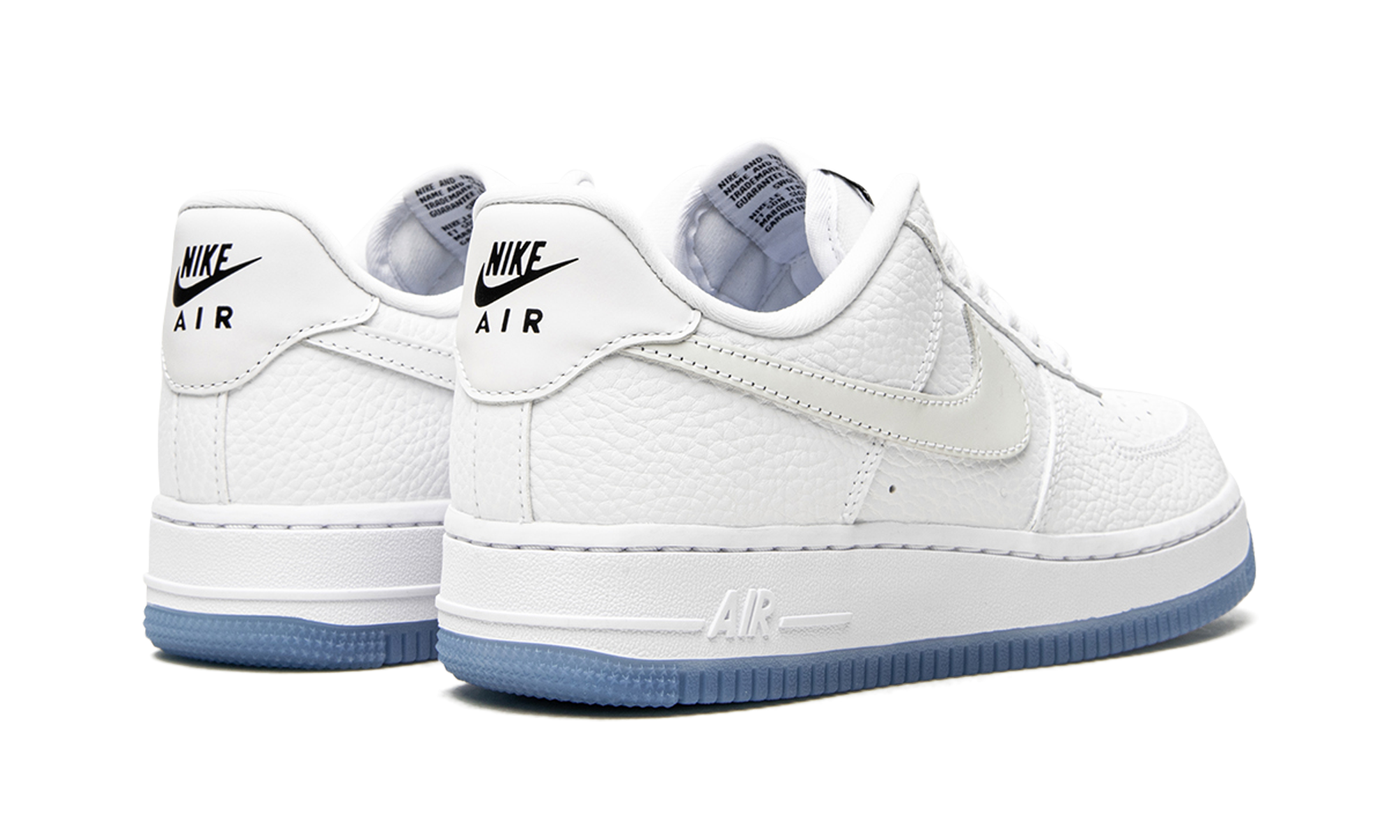 nike air force 1 low uv reactive swoosh women s+DA8301-101+diagnol right behind view
