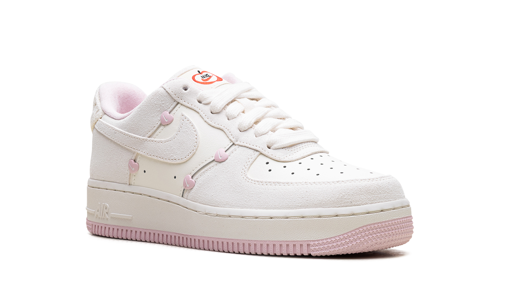 nike air force 1 low valentine s day 2025 women s+HV5992-111+diagnol right view
