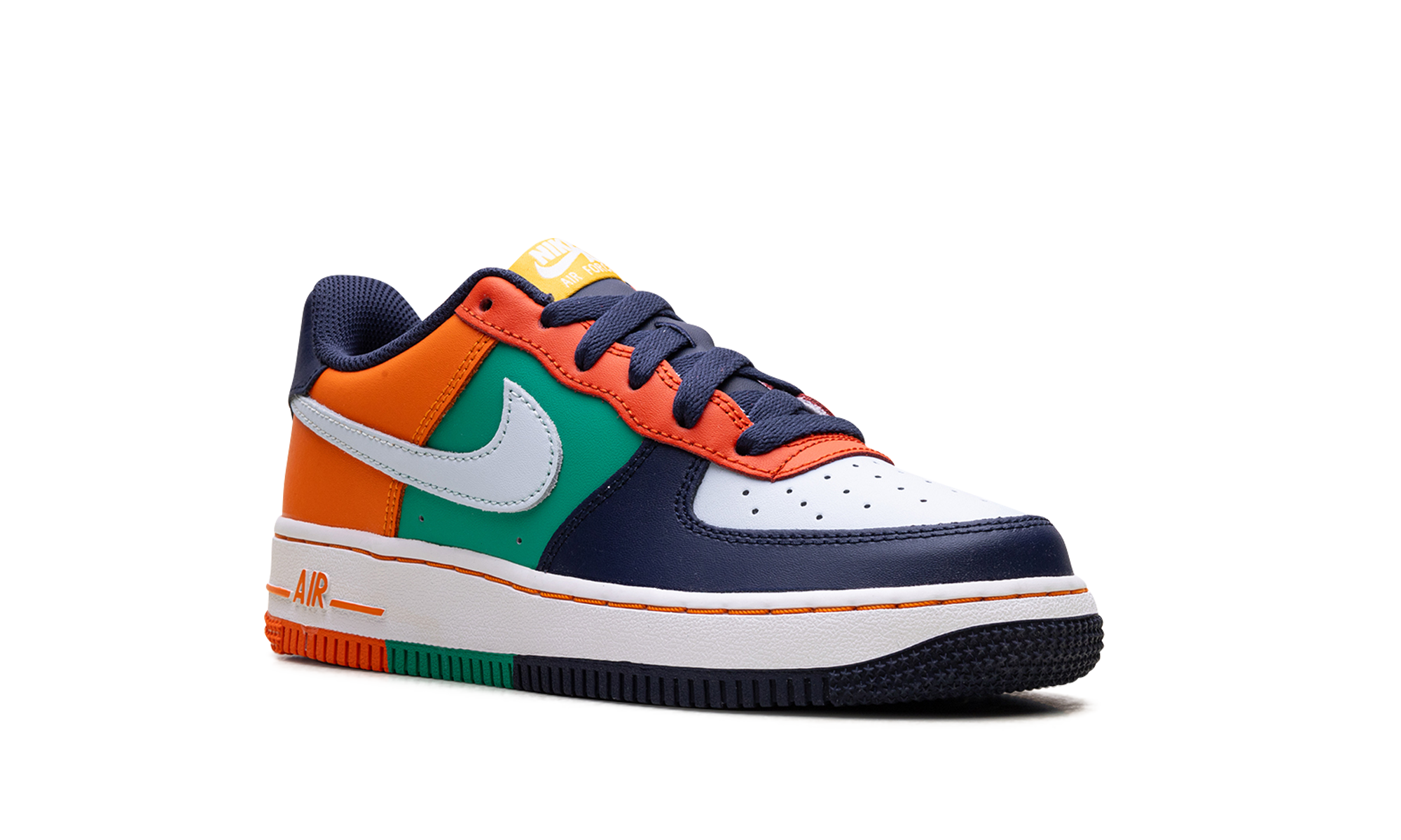 nike air force 1 low what the af1 gs+FQ8368-902+diagnol right view