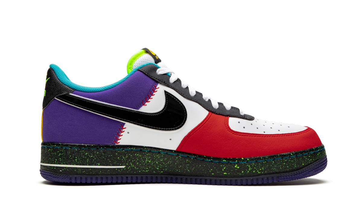 nike air force 1 low what the la+CT1117-100+diagnol left view
