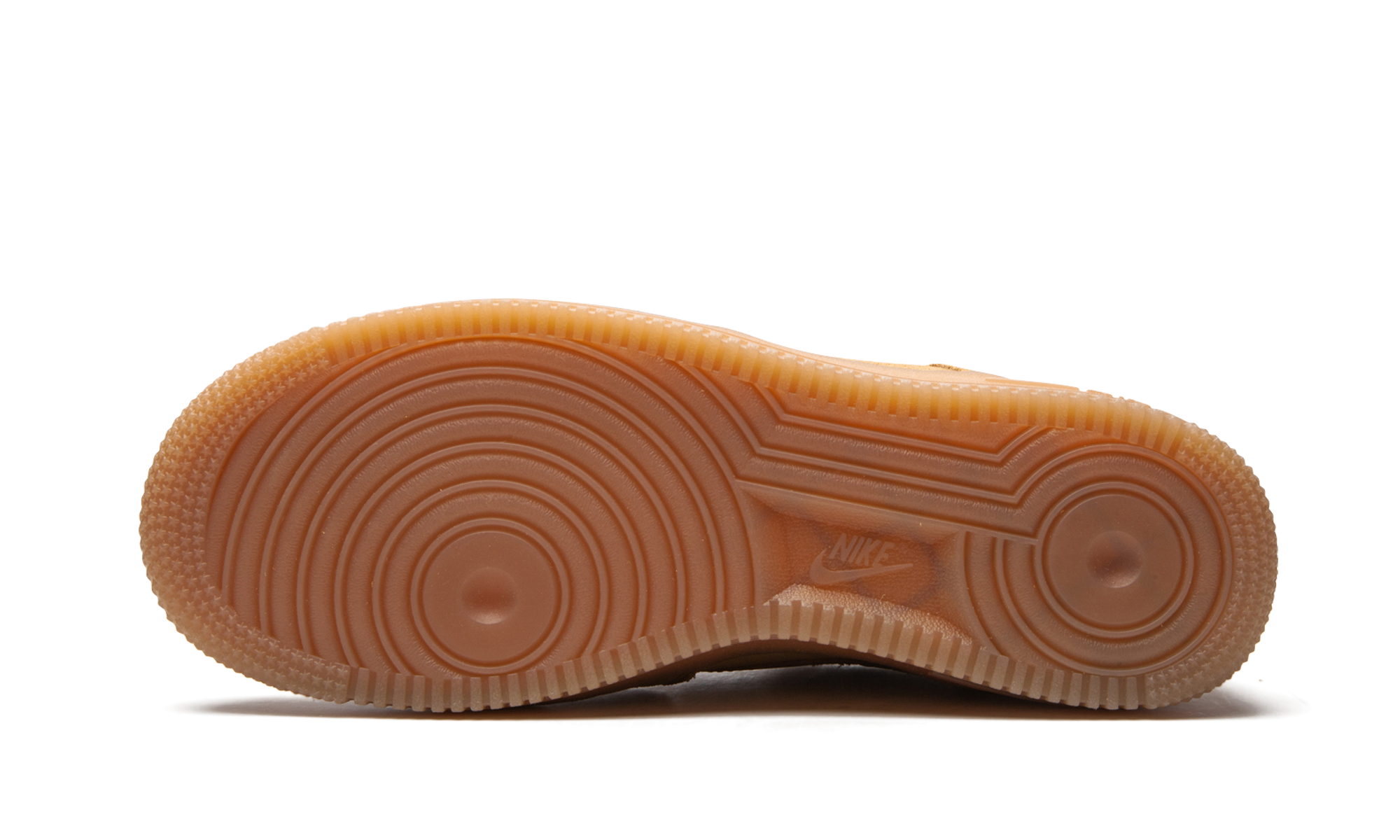 nike air force 1 low wheat 2019 gs+BQ5485-700+bottom view