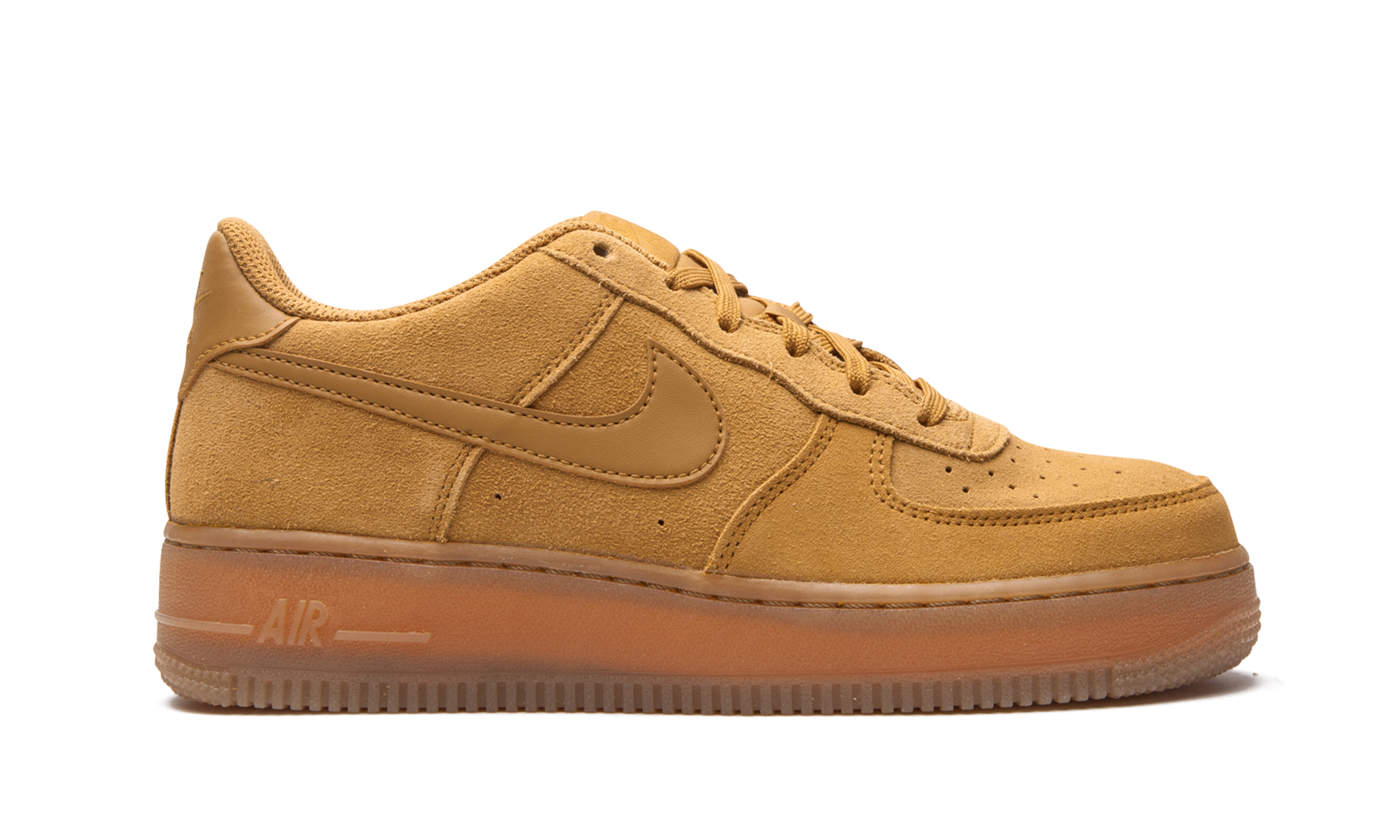 nike air force 1 low wheat 2019 gs+BQ5485-700+right view