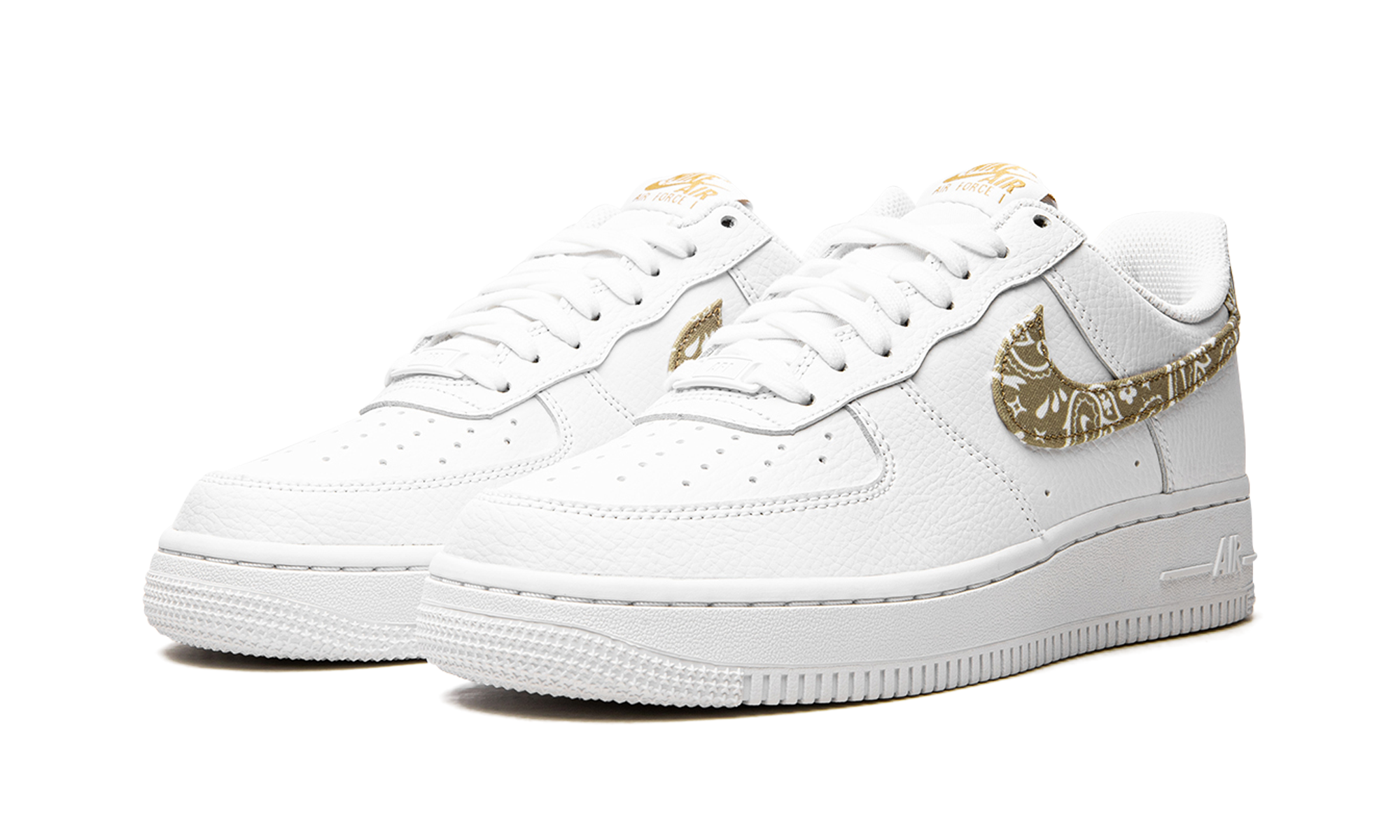 nike air force 1 low white barely women s+DJ9942-101+diagnol left view