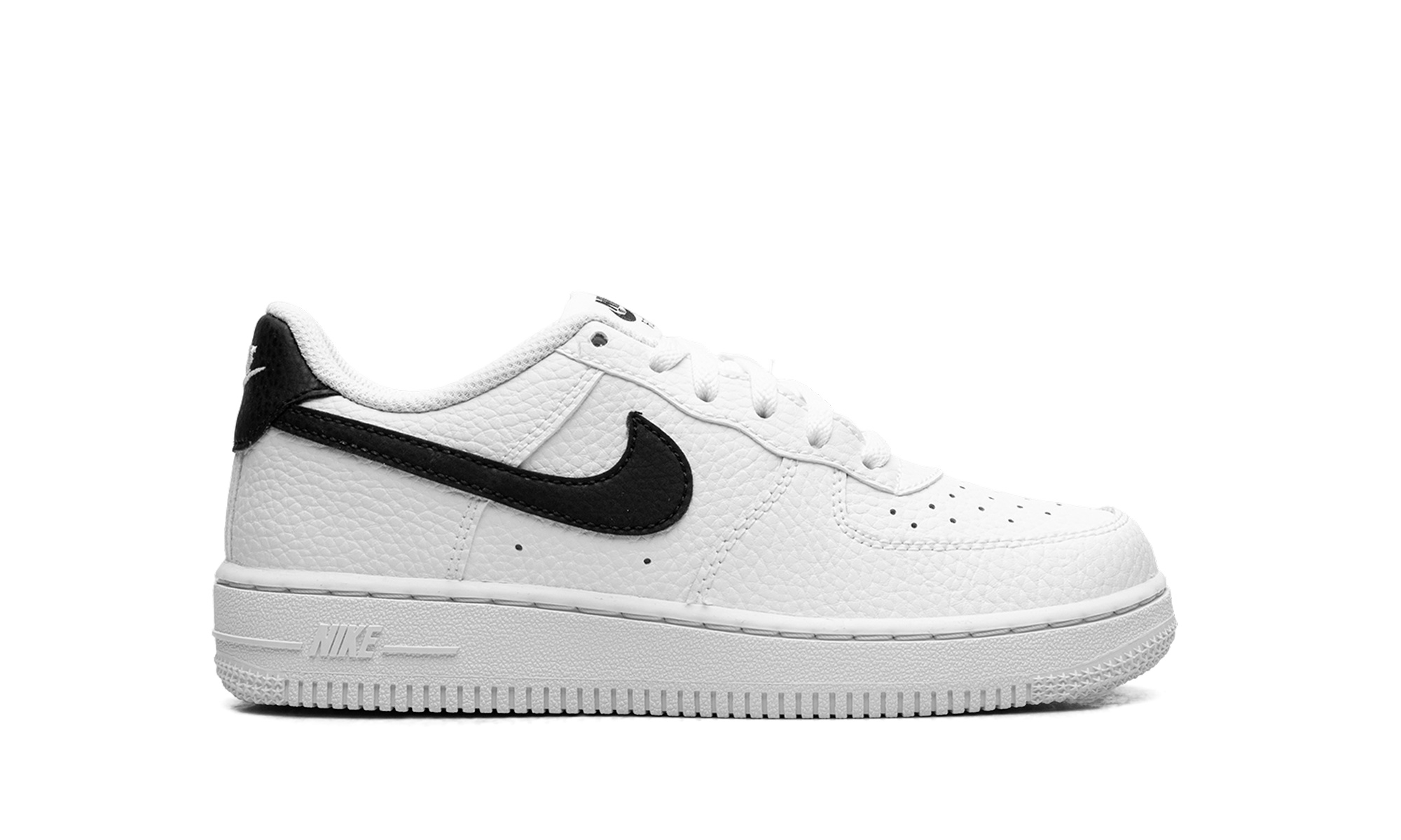 nike air force 1 low white black ps+CZ1685-100+right view