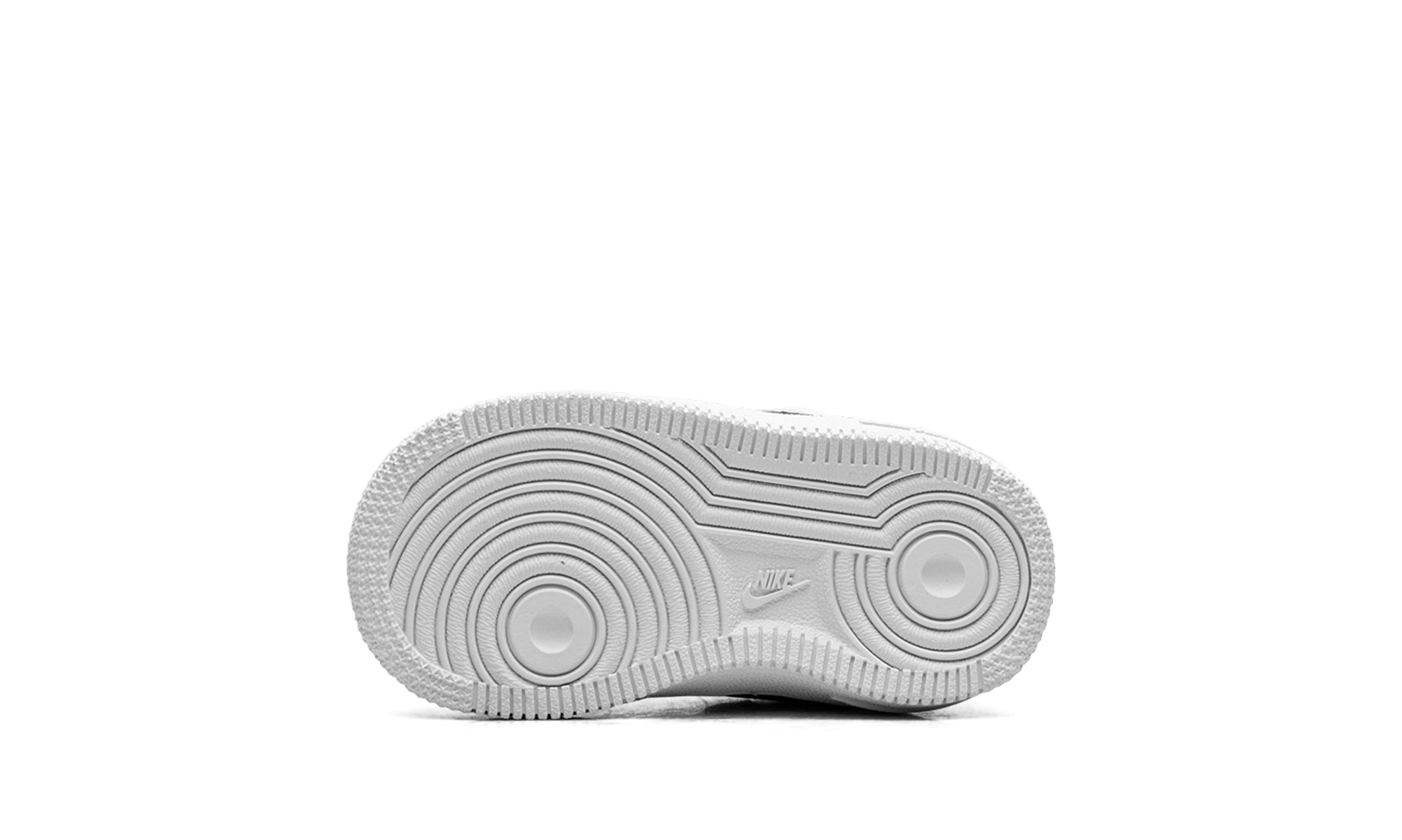 nike air force 1 low white black swoosh td+CZ1691-100+bottom view