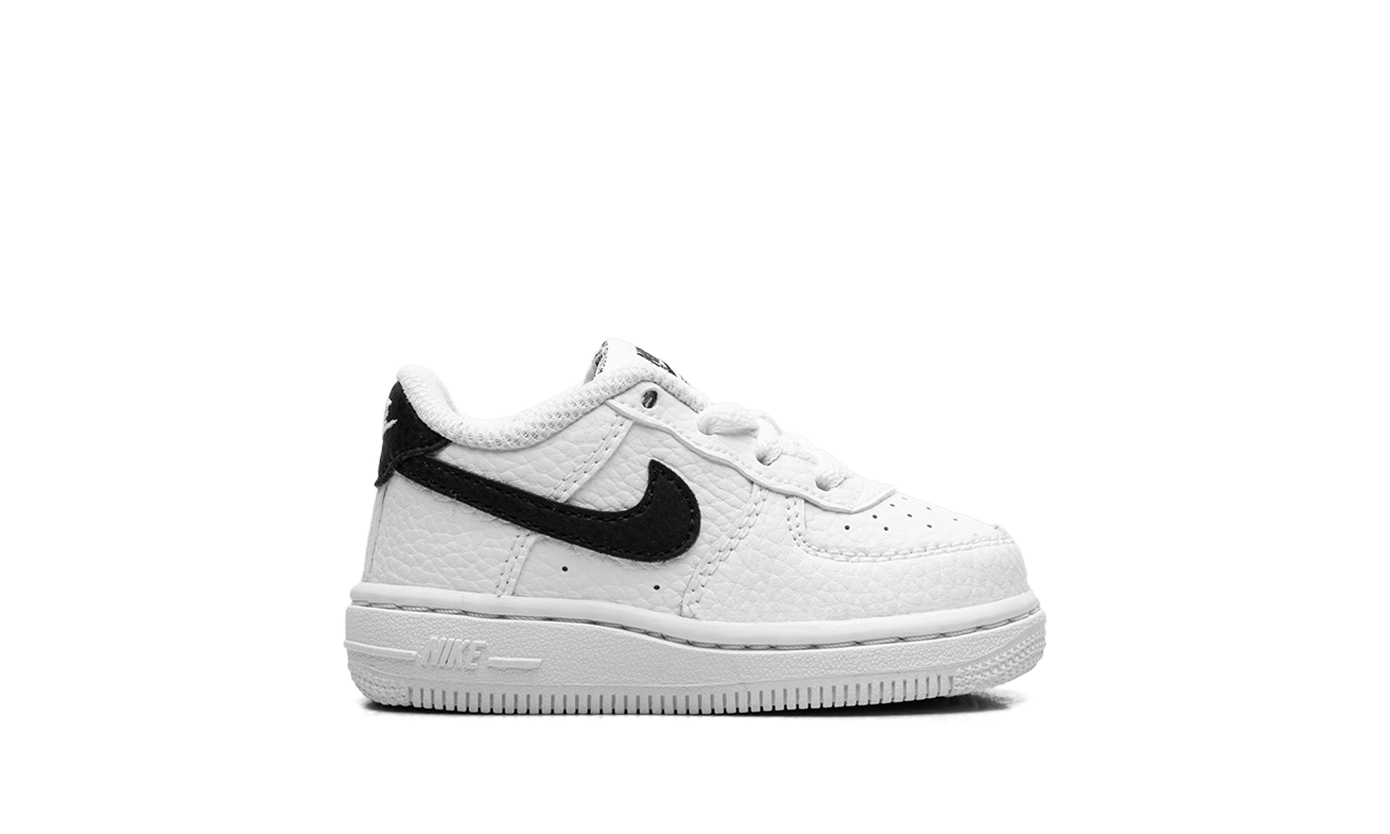 nike air force 1 low white black swoosh td+CZ1691-100+right view
