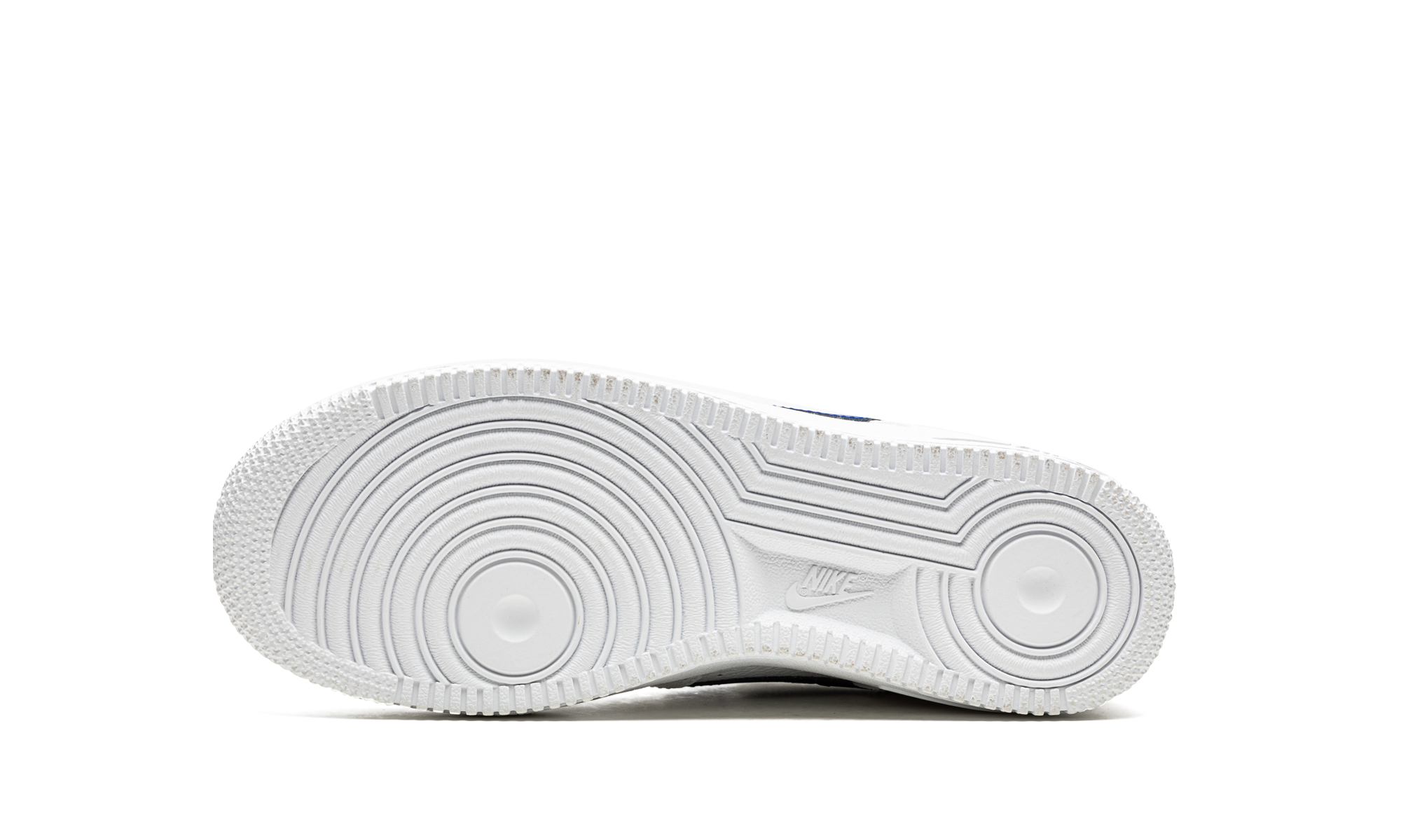 nike air force 1 low white deep royal gs+CT3839-101+bottom view