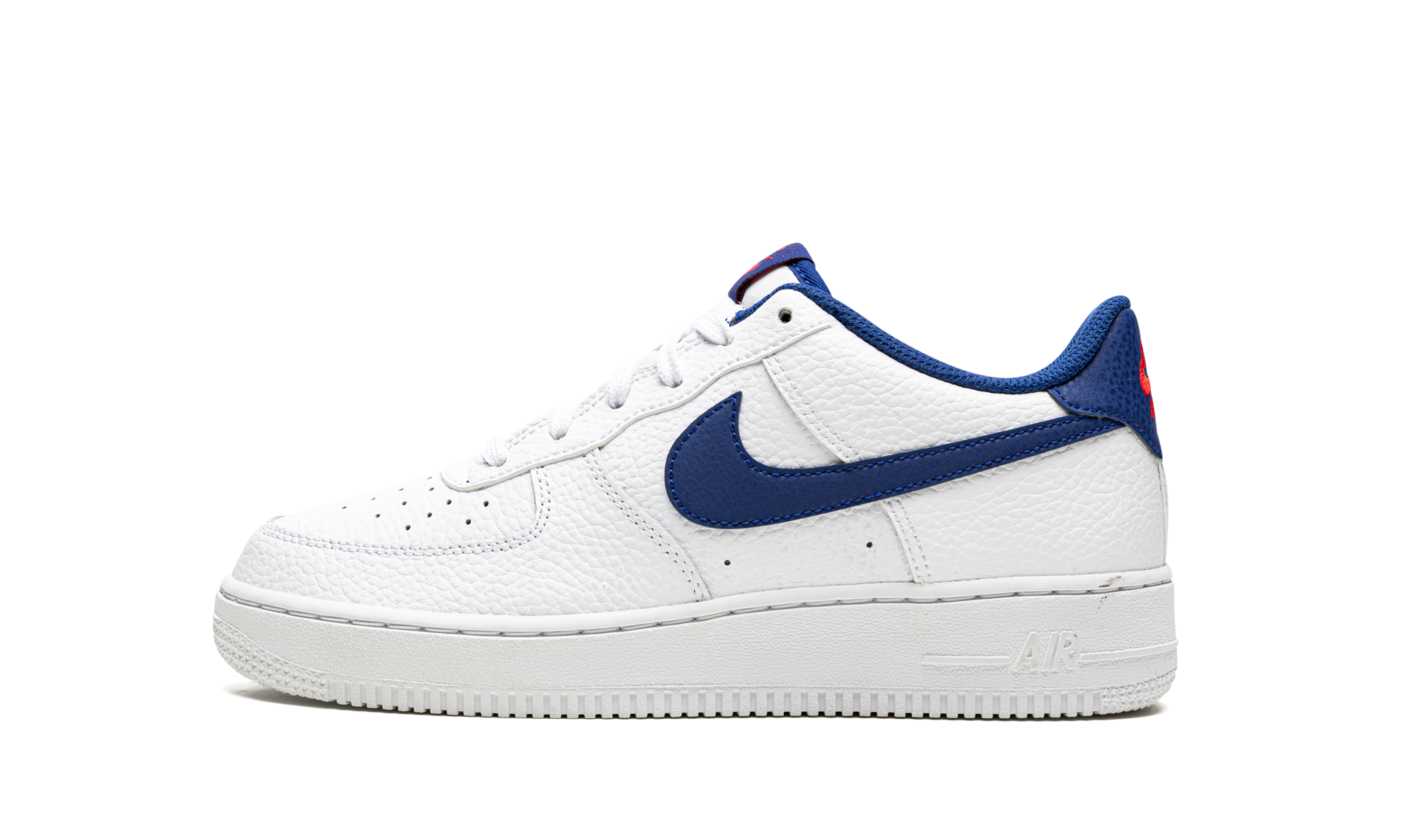 nike air force 1 low white deep royal gs+CT3839-101+diagnol right view 1