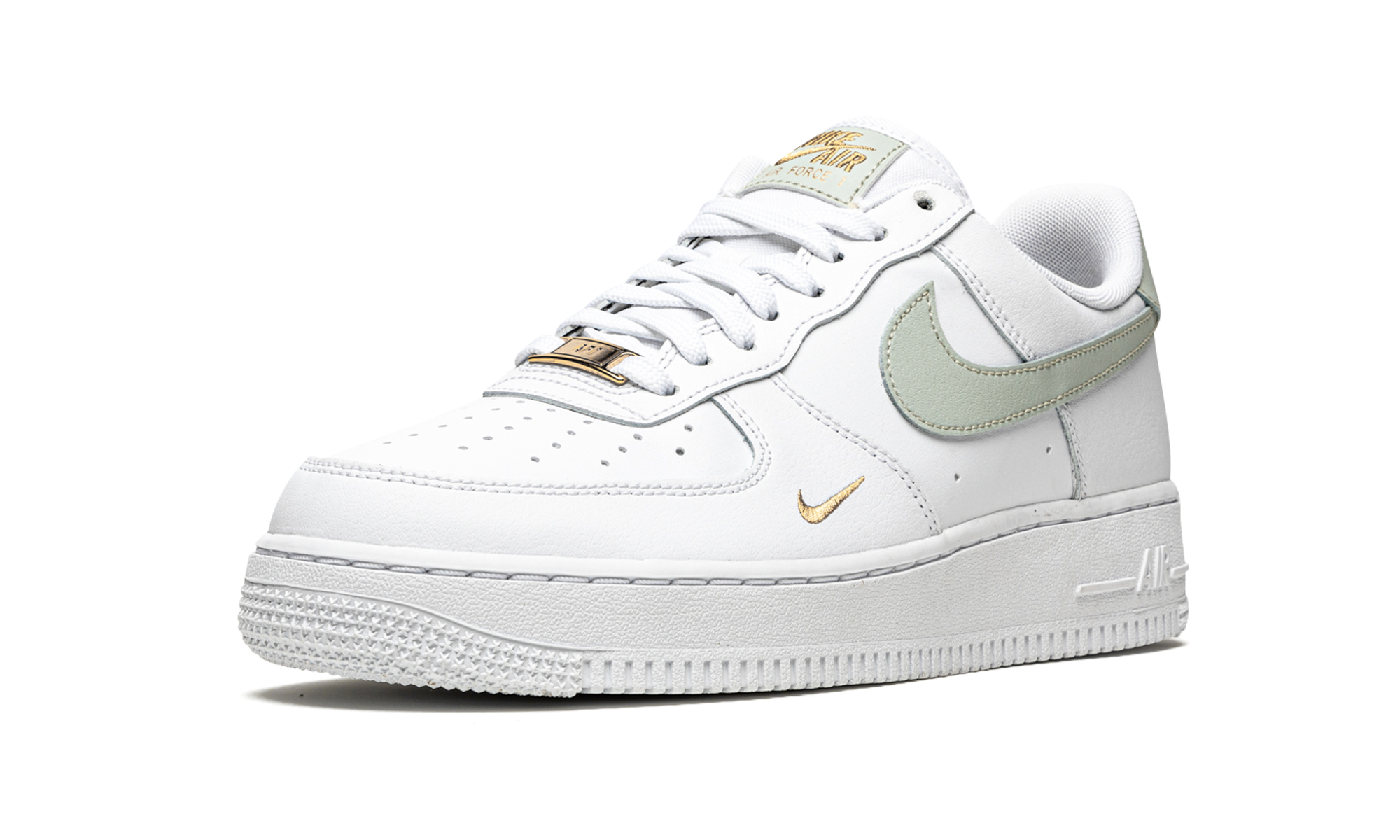 nike air force 1 low white grey gold women s+CZ0270-106+left diagnol single view
