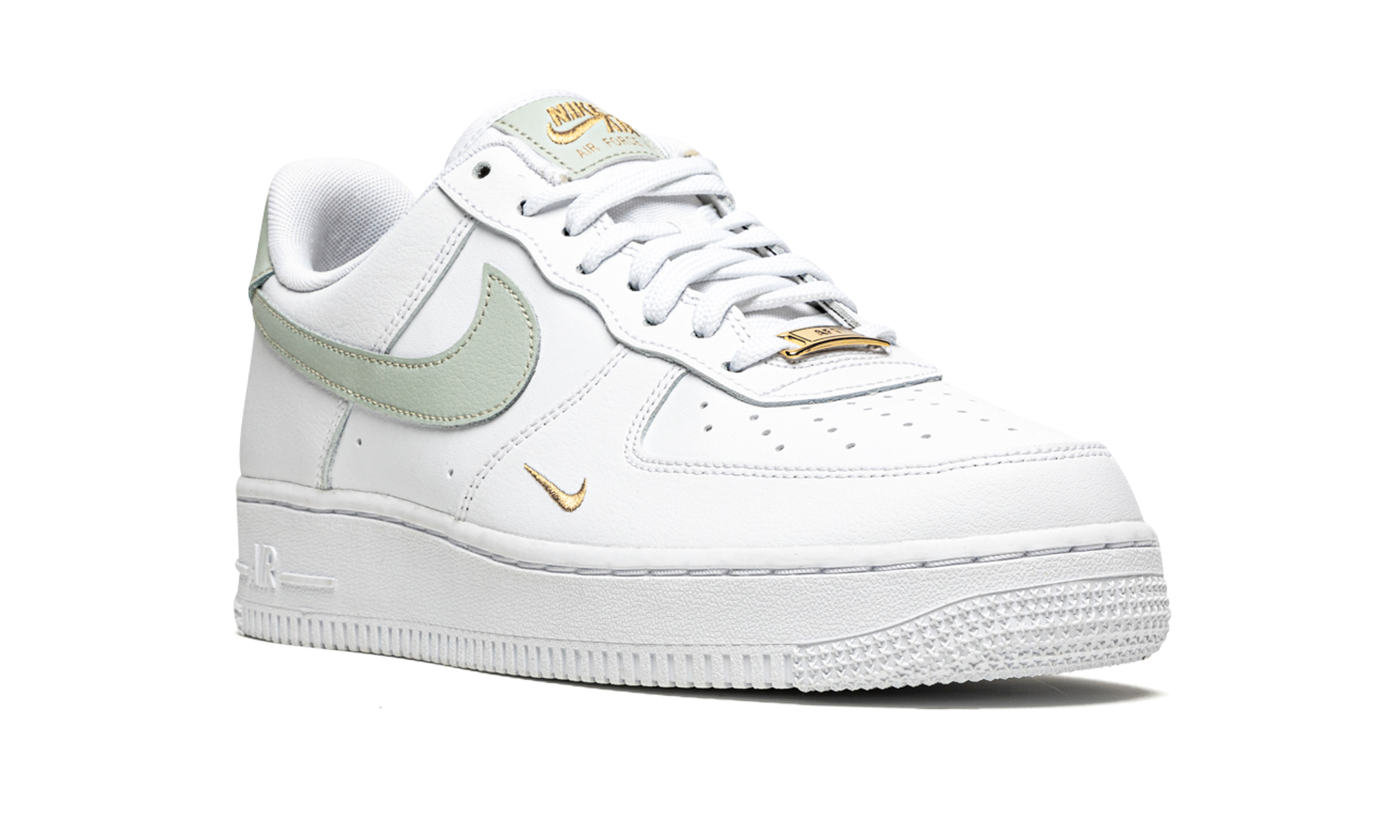 nike air force 1 low white grey gold women s+CZ0270-106+diagnol right view