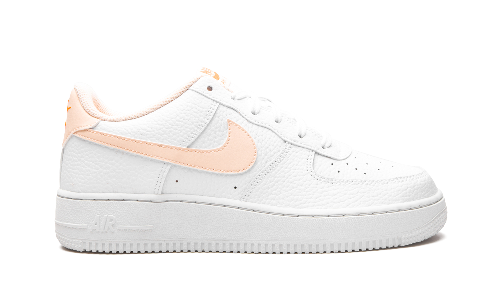 nike air force 1 low white hyper crimson gs+CT3839-102+right view