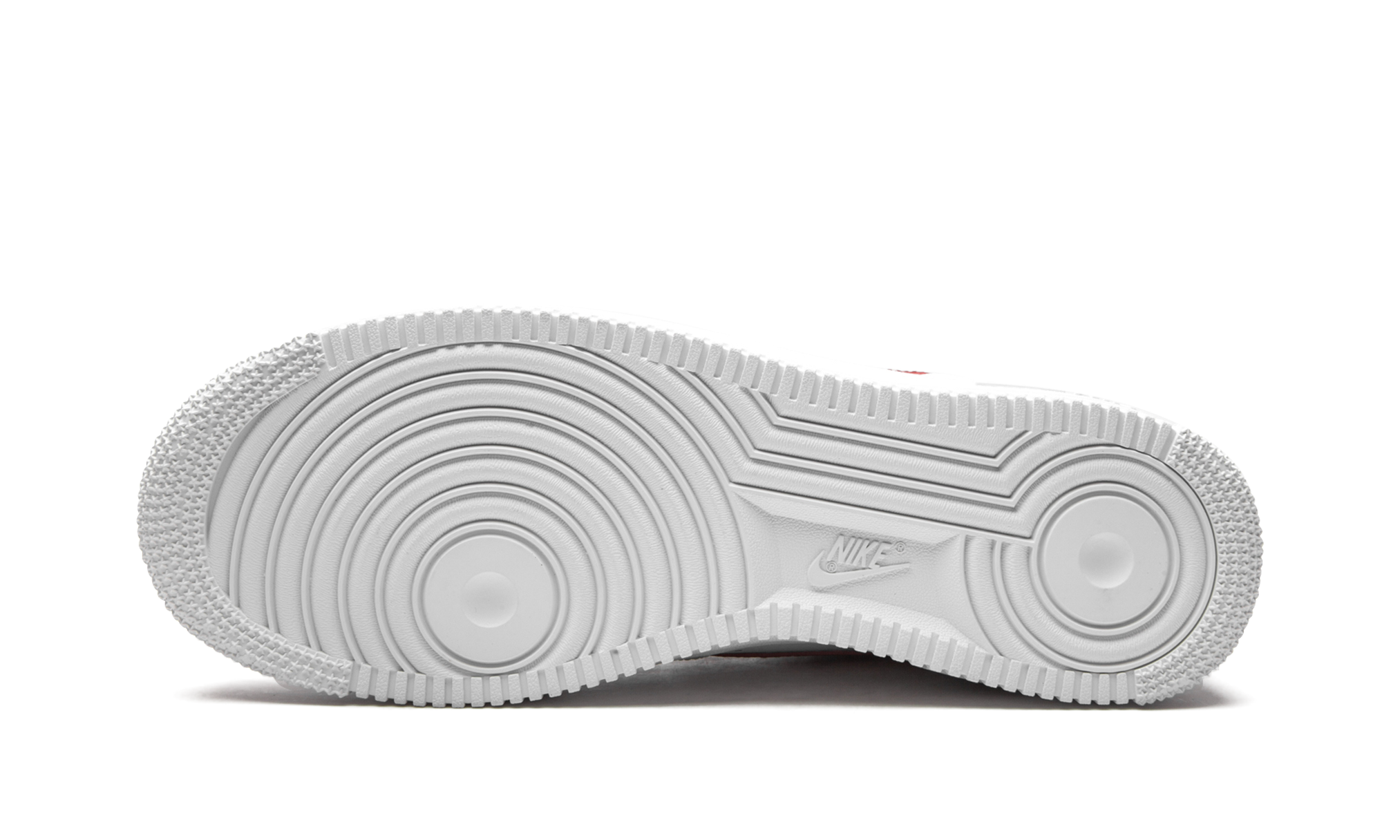 nike air force 1 low white team red+CZ0326-100+bottom view